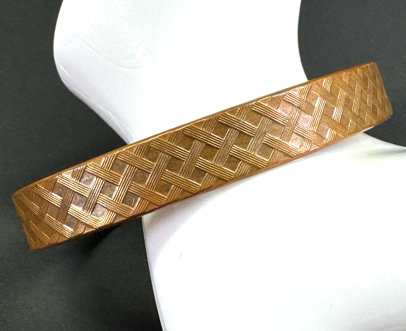 Vintage Southwestern style genuine copper cuff bracelet. (1 of 10)