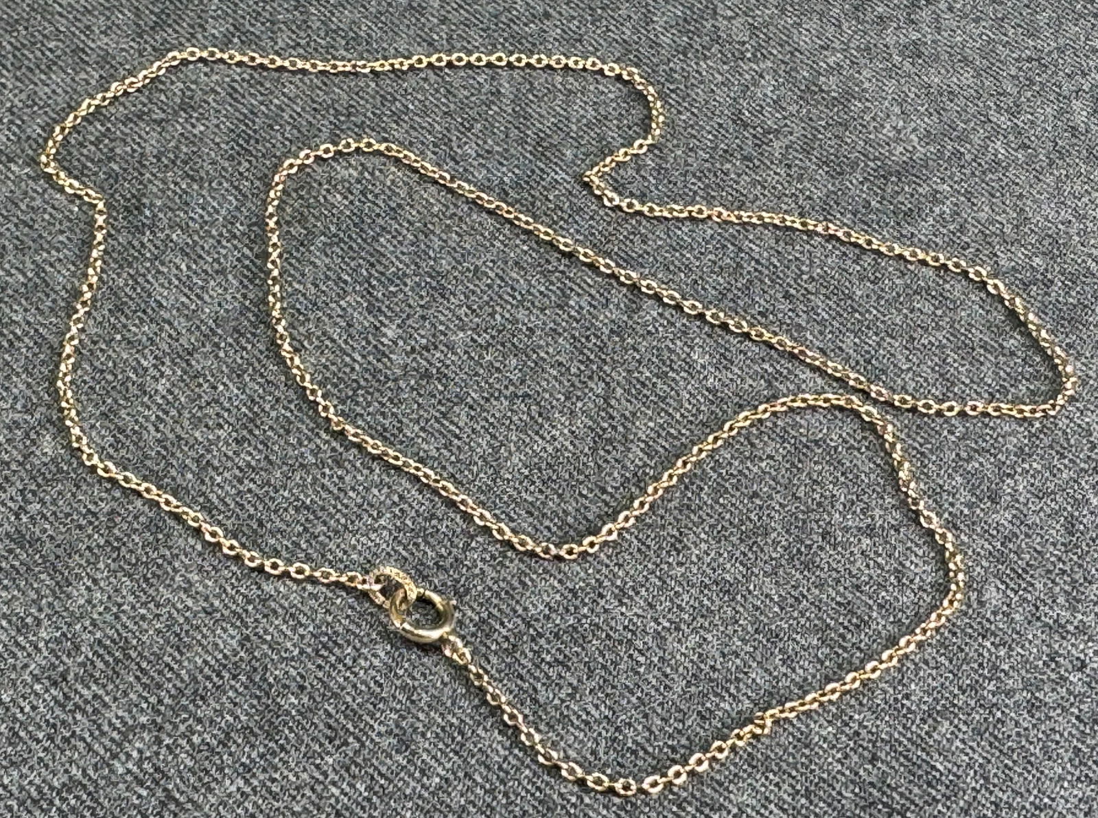 Antique Hallmark 1/20 12K gold-filled chain necklace (1 of 6)