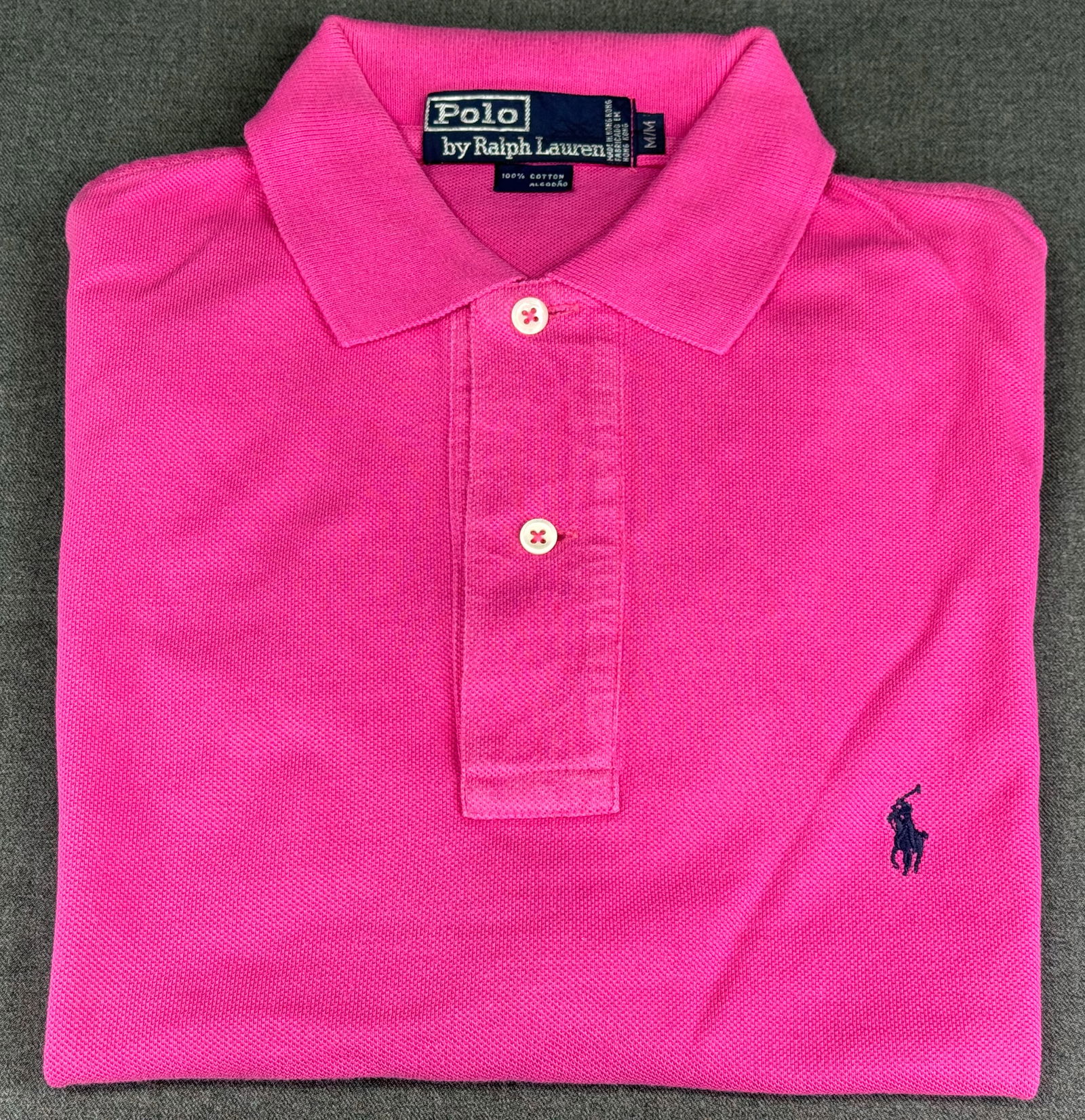 Vintage 90s Unworn Polo Ralph Lauren Men’s Shirt  100 % cotton. Size M (1 of 5)
