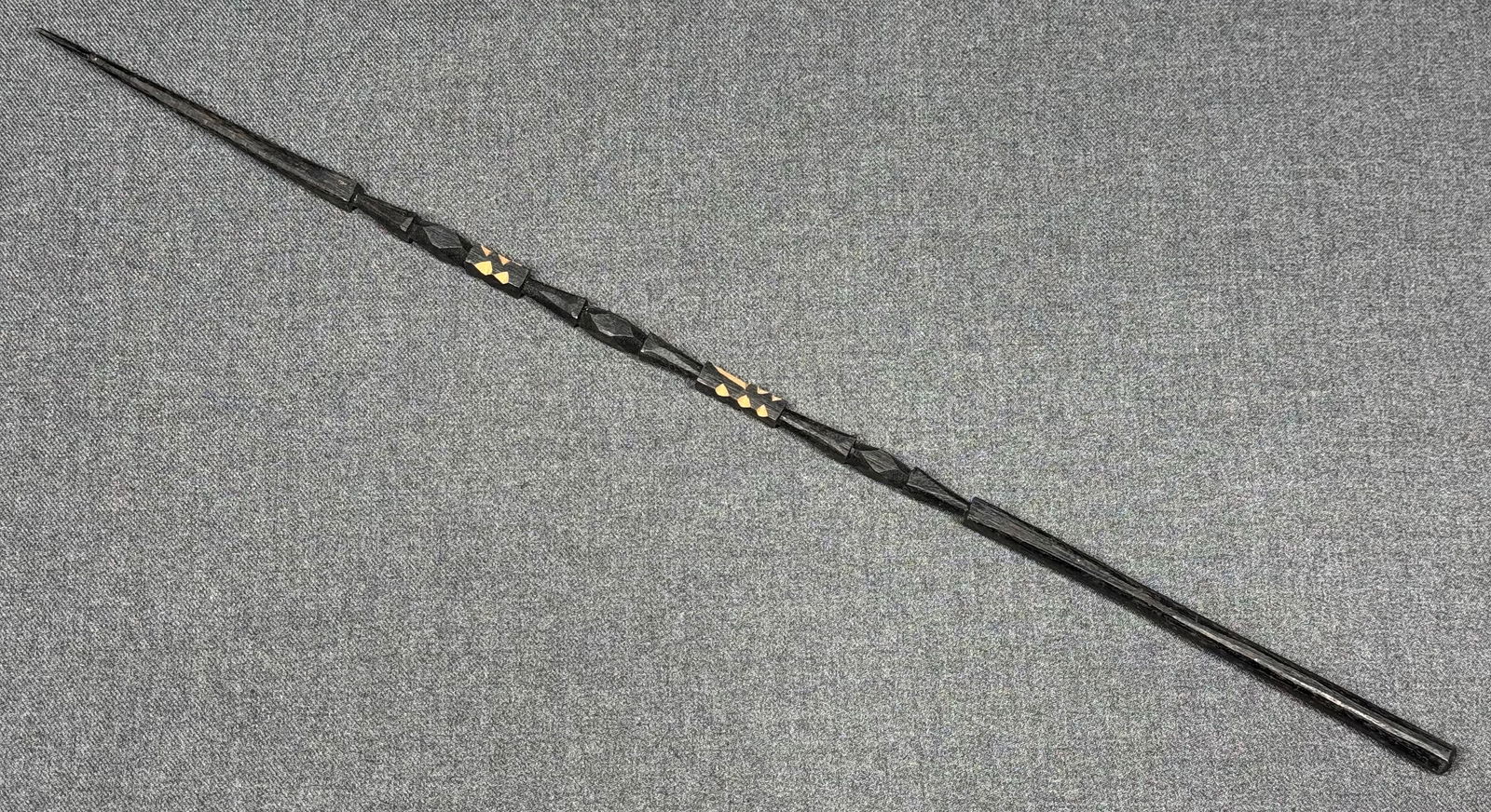 Federated States of Micronesia Chuuk Island Love Stick.  Carved wood. (1 of 9)