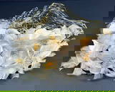 Vintage creamy fabric flowers headband hat with net.