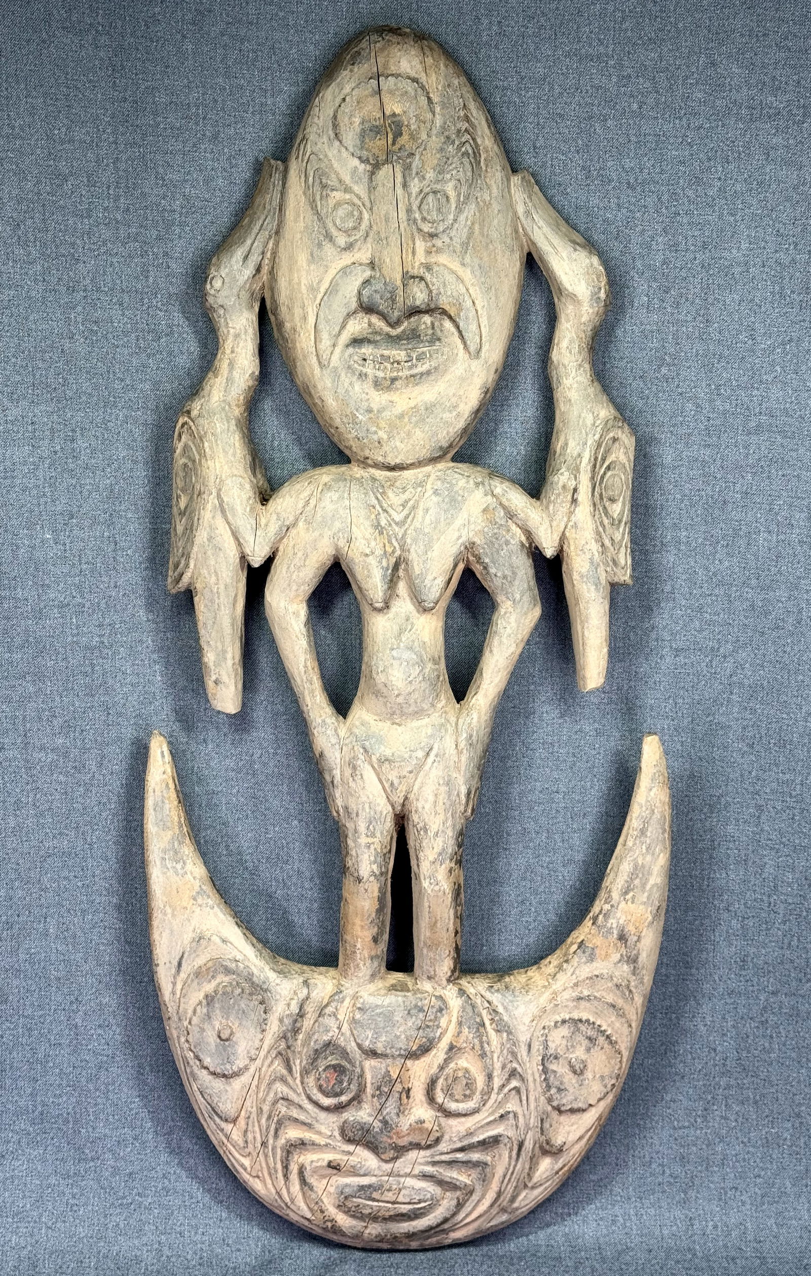 Papua New Guinea Iatmul Food Hook. (1 of 13)