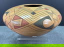 Emeterio Ortiz R , Mata Ortiz Polychrome Pottery Vase