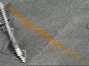 Antique Inuit Miniature Harpoon.