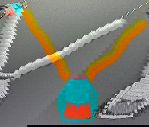 Amazonian Urubu - Kaapor “Tukaniwar" Feathers Necklace