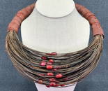 African Samburu Kenya Mporo Necklace.