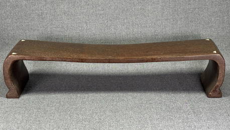 Tonga Headrest “Kali Hahapo” Carved wood.
