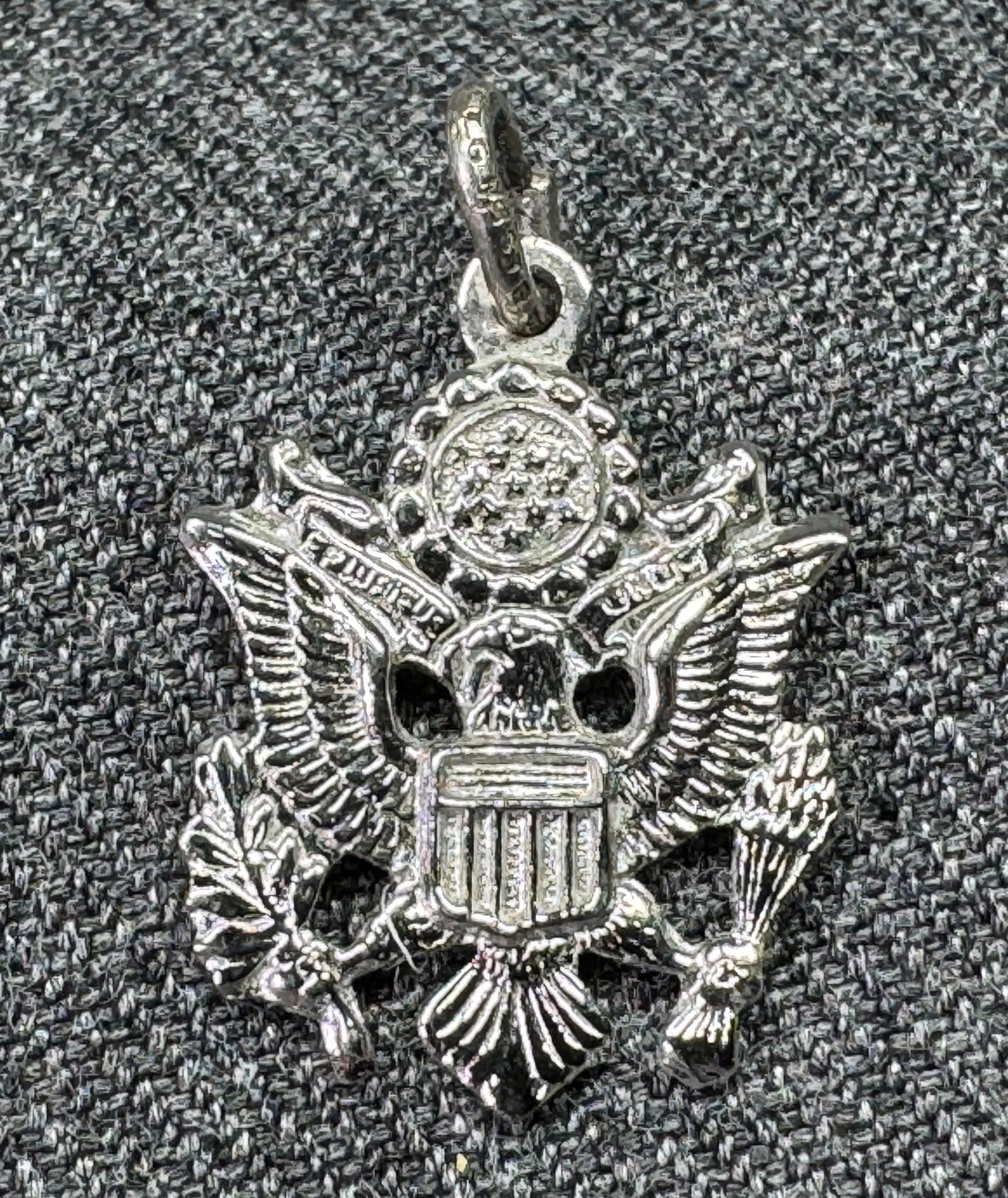 Vintage Sterling Silver United States Presidential Seal Pendant Bracelet Charm (1 of 4)