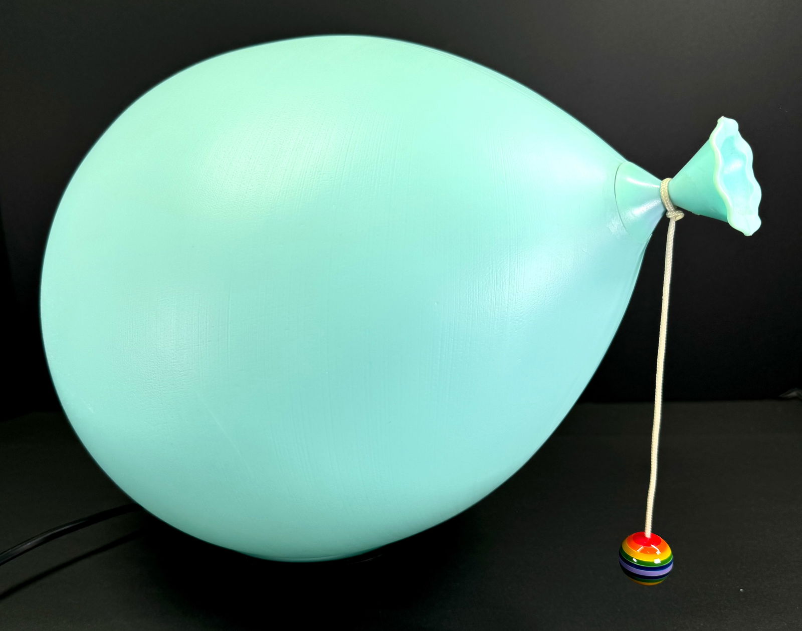 Yves Christian for Bilumen Italy Palloncino (Balloon) Lamp.: IN HOUSE FLAT SHIPPING & HANDLING COST WITHIN ALL THE U.S. : $24 To bypass LiveShipping, and use our In-House shipping service for $24 or shipping combined for multiple lots, please select “Arrange