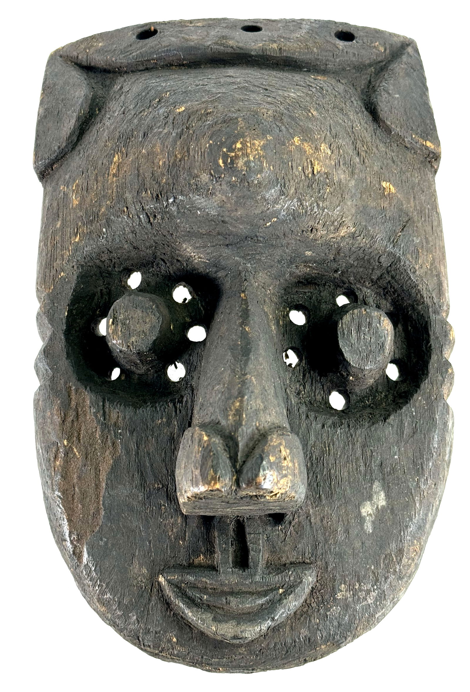 African Kuba Pwoom Itok Mask. (1 of 8)