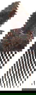 African Chokwe DRC Large Hair Comb: African Chokwe, DRC, Large Hair Comb. Carved Wood. It measures 12 1/2 X 4 1/4 INCHES. Weight: 8 oz. Collected in DRC in the 70"s This is a NO RESERVE AUCTION: there are no hidden or confidential reser