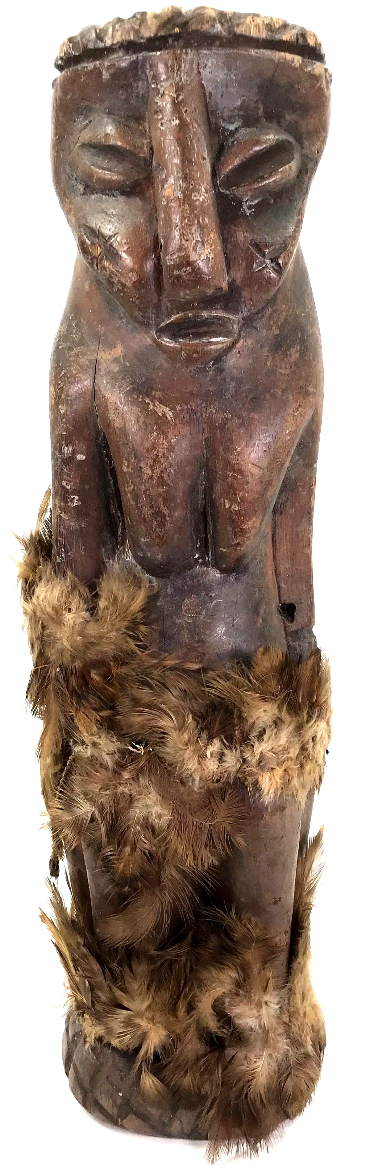 African Lwena Zambia/Angola Power Figure: IN HOUSE FLAT SHIPPING & HANDLING COST WITHIN ALL THE U.S. : 18 To bypass LiveShipping, and use our In-House shipping service for 18 or shipping combined for multiple lots, please select “Arrang