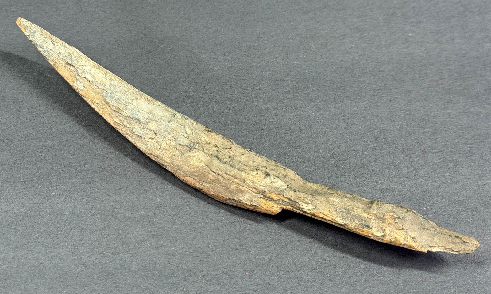 European Paleolithic Bone Point.: IN HOUSE FLAT SHIPPING & HANDLING COST WITHIN ALL THE U.S. : 7 To bypass LiveShipping, and use our In-House shipping service for 7 or shipping combined for multiple lots, please select “Arrange