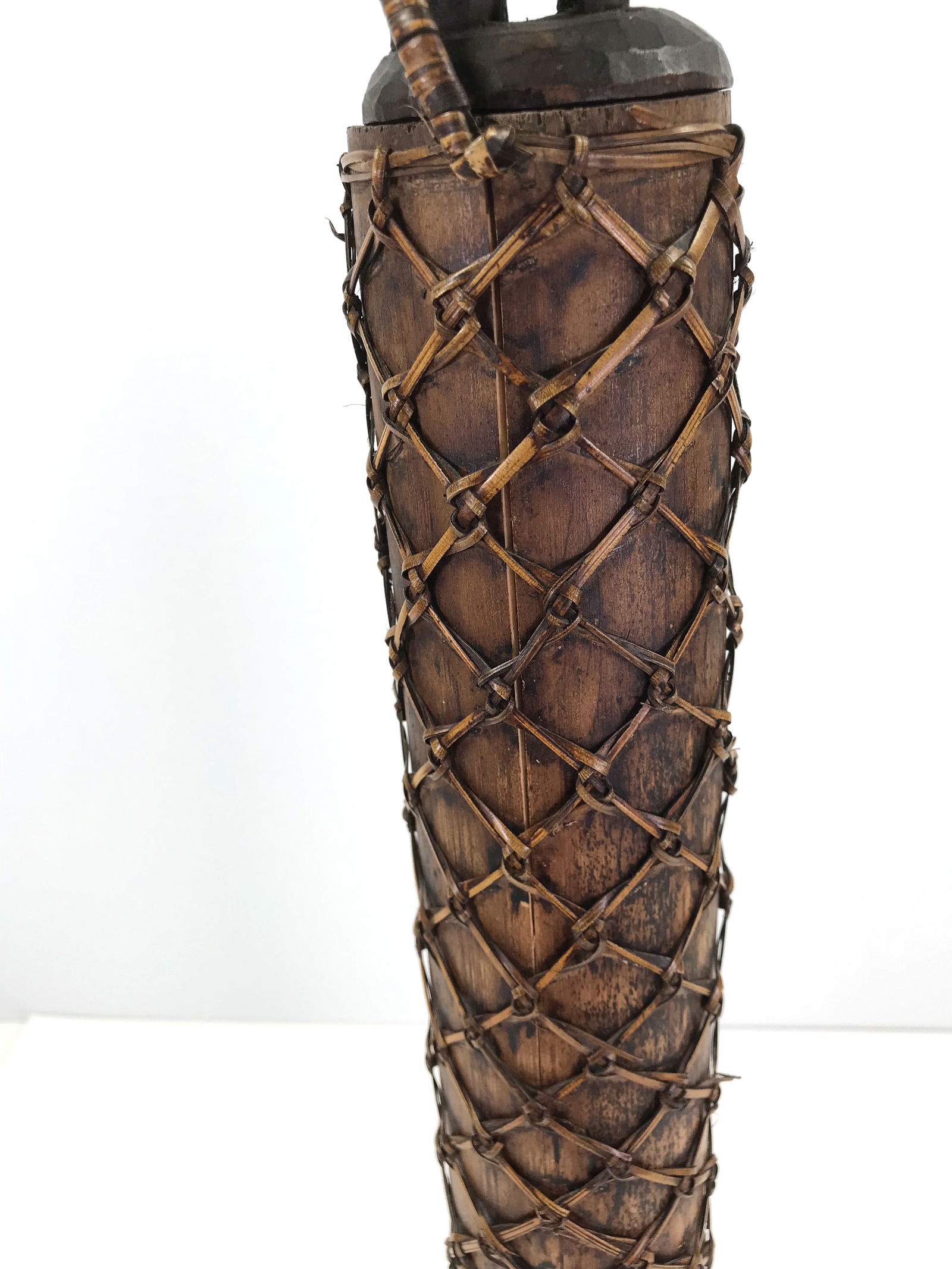 Ifugao Philippines lidded container. - 9