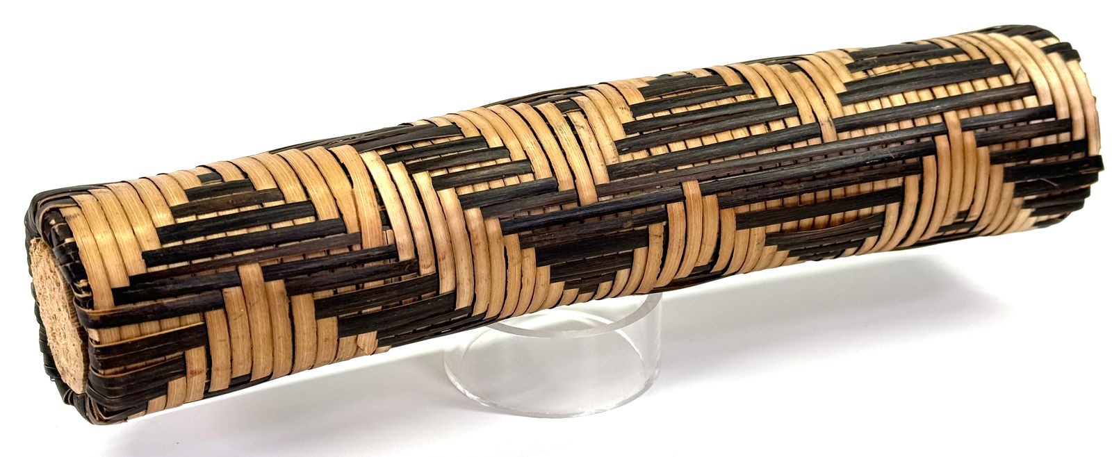 Amazonian Satere-Mawe ? Rainstick. Wood and fiber binding.: IN HOUSE FLAT SHIPPING & HANDLING COST WITHIN ALL THE U.S. : $10 To bypass LiveShipping, and use our In-House shipping service for $10 or shipping combined for multiple lots, please select “Arrange