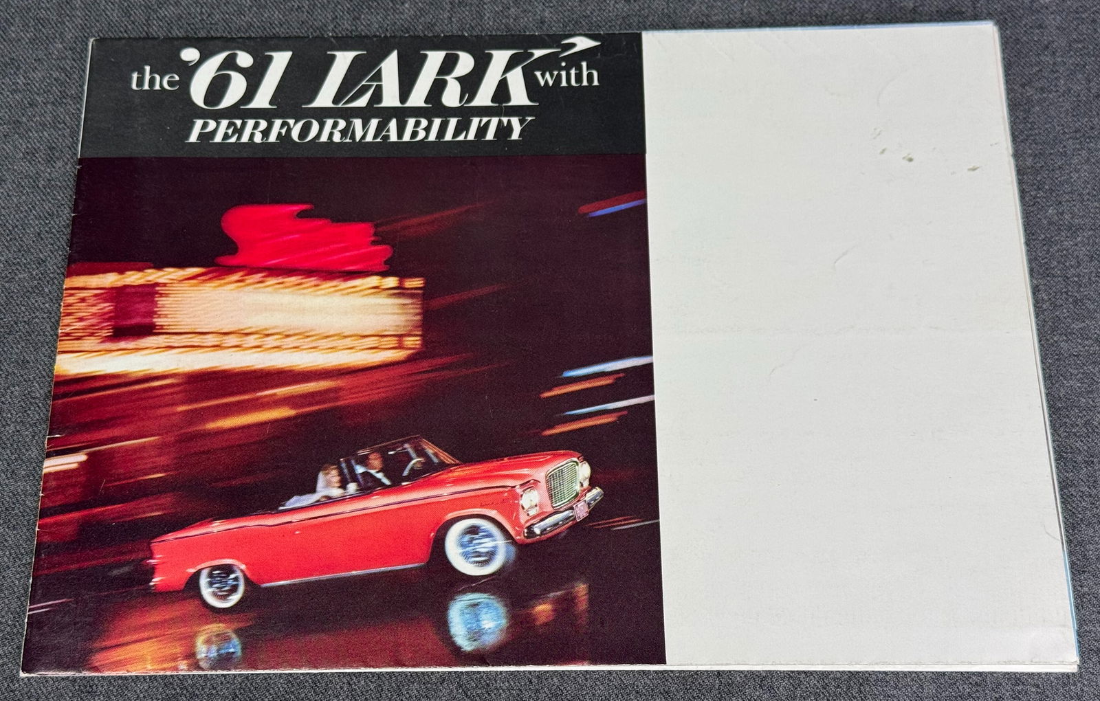 1961 STUDEBAKER LARK All Models Sales Brochure (1 of 5)