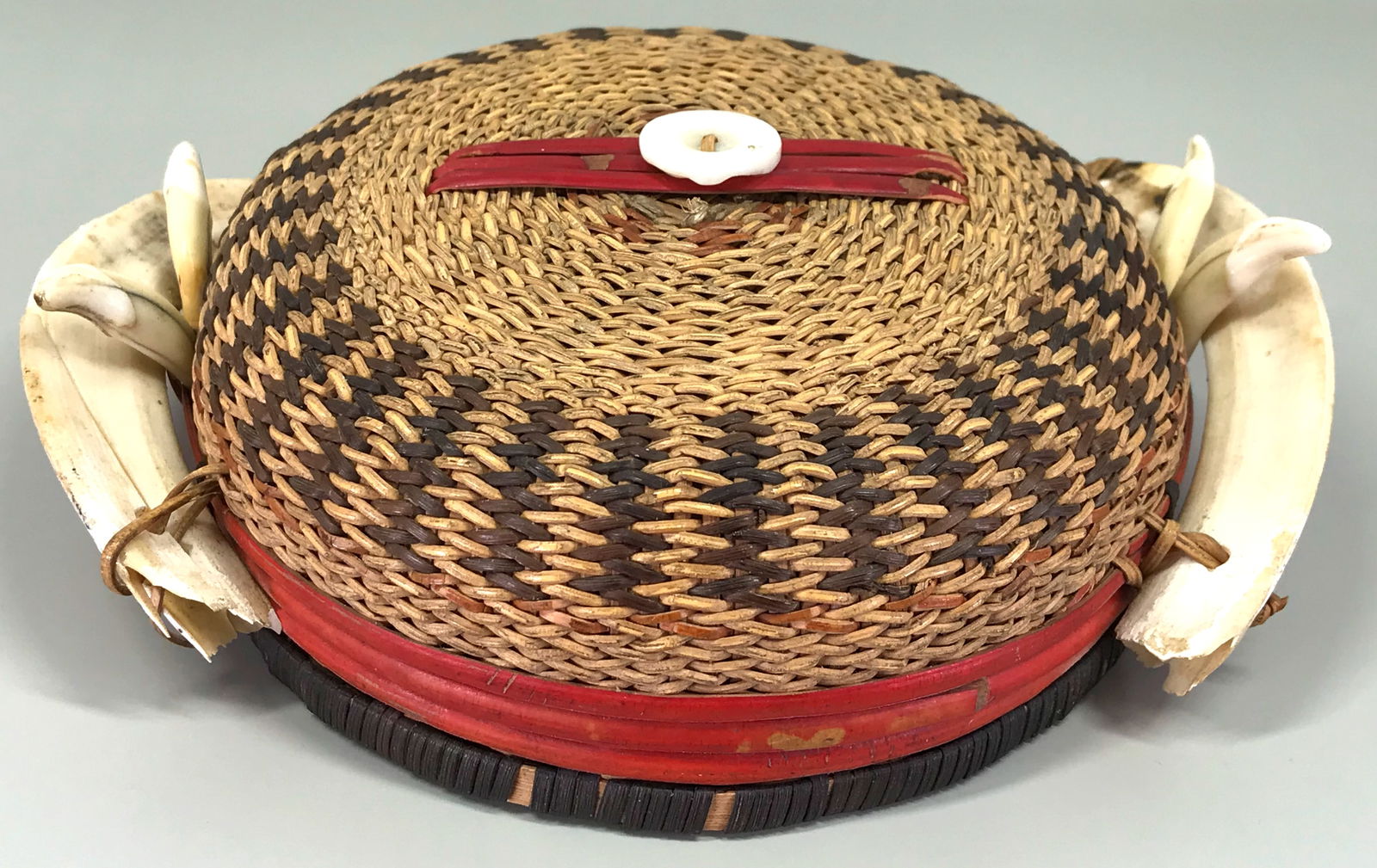Antique Bontoc Philippines Bachelor Hat Suklang. (1 of 9)