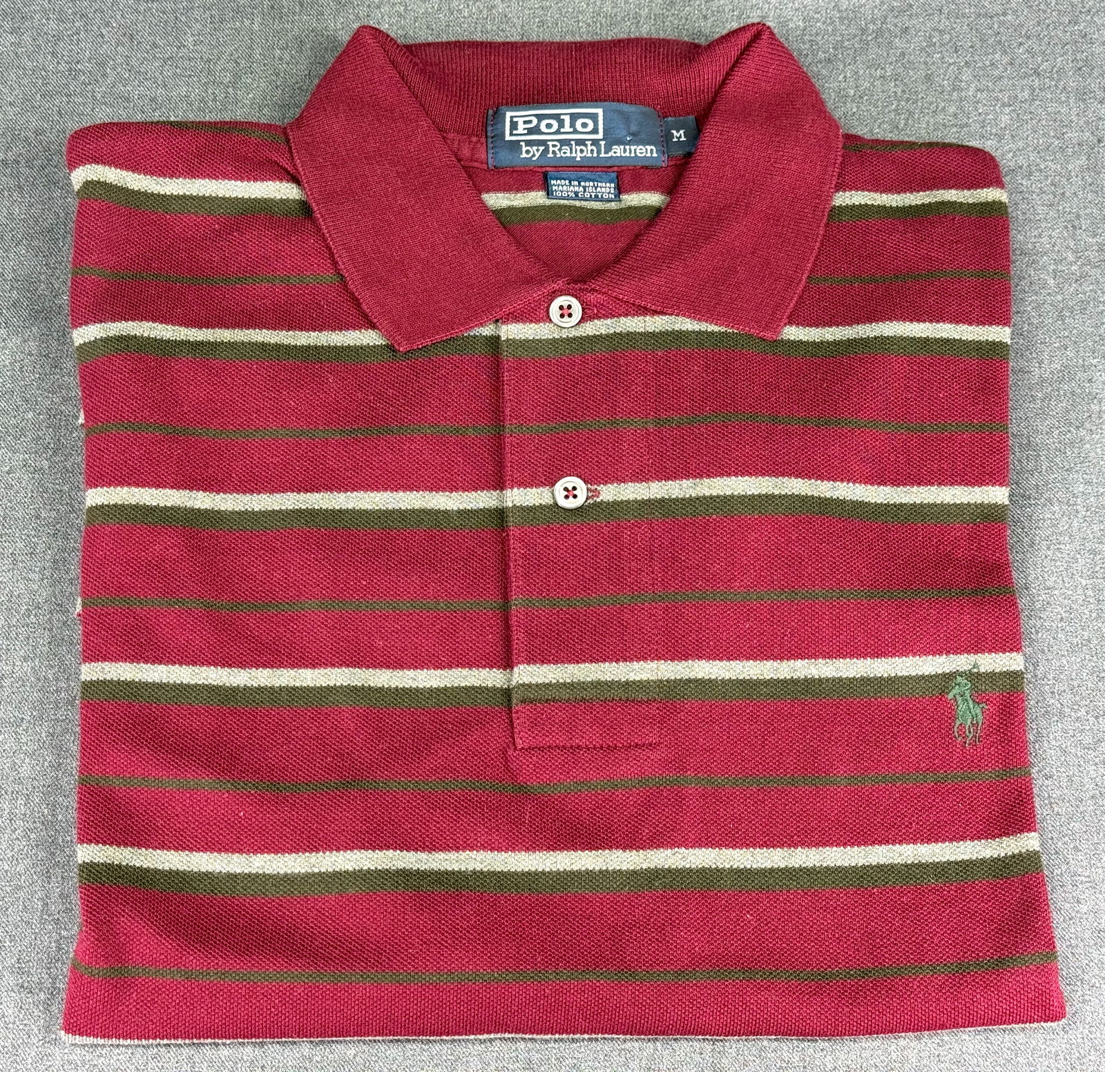 Vintage 90s Unworn Polo Ralph Lauren Men’s Shirt 100 % cotton. Size M: IN HOUSE FLAT SHIPPING & HANDLING COST WITHIN ALL THE U.S. : 9 To bypass LiveShipping, and use our In-House shipping service for 9 or shipping combined for multiple lots, please select “Arrange Your
