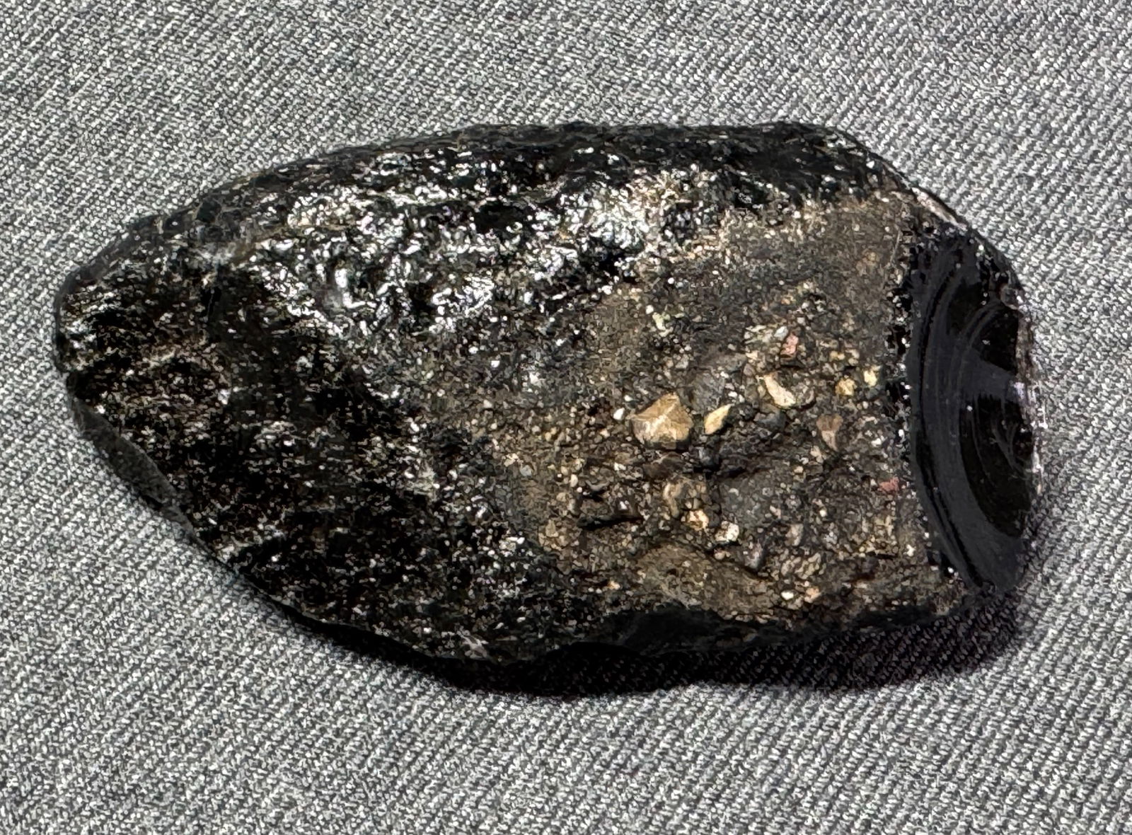 South American Patagonia Neolithic Obsidian Core (1 of 6)