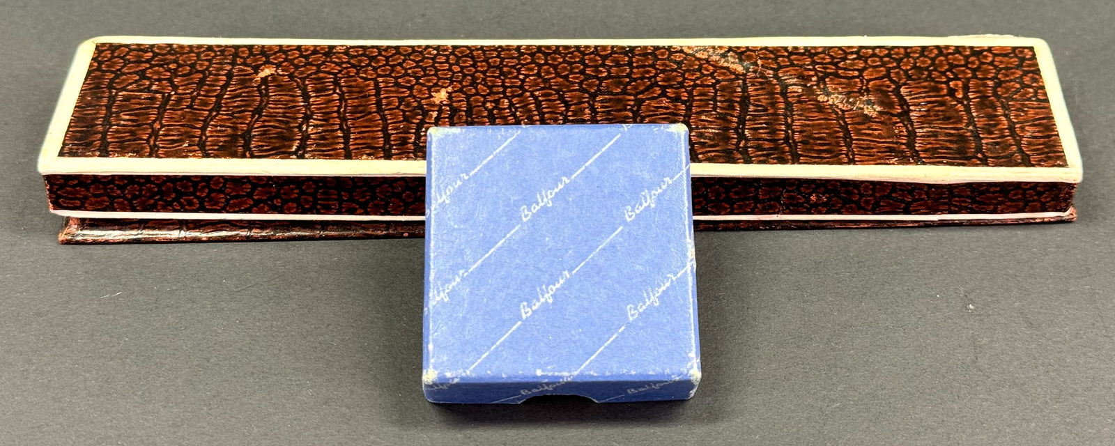 Vintage Balfour & other unbranded cardboard jewelry boxes. (1 of 10)