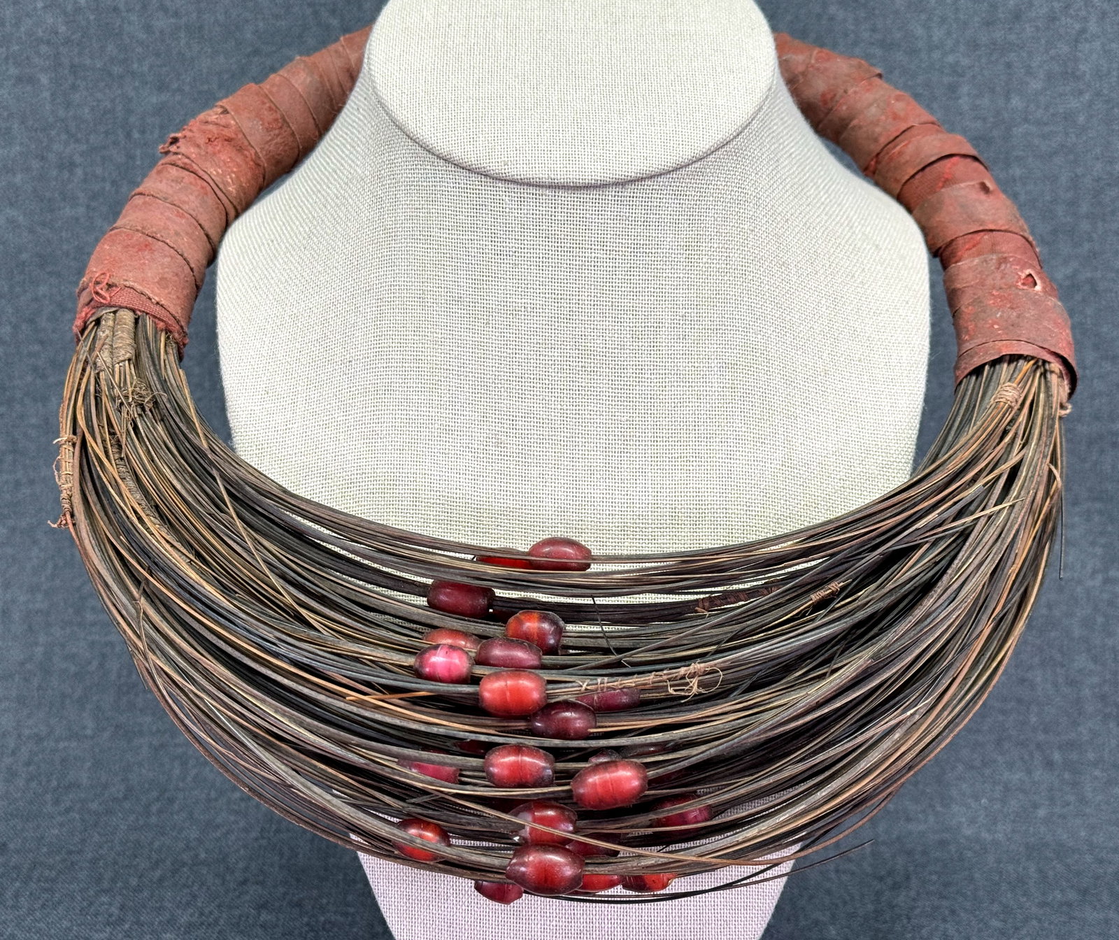African Samburu Kenya Mporo Necklace.: IN HOUSE FLAT SHIPPING & HANDLING COST WITHIN ALL THE U.S. : $14 To bypass LiveShipping, and use our In-House shipping service for $14 or shipping combined for multiple lots, please select “Arrange