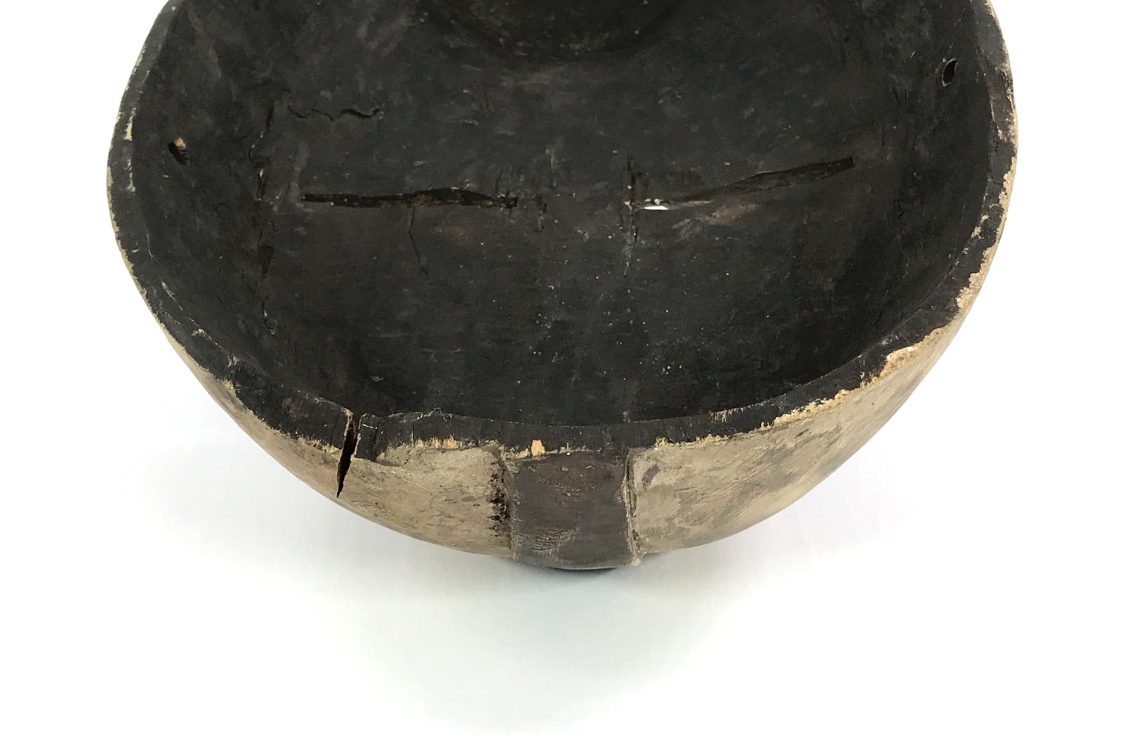 African Woyo DRC and Angola Mask. Carved wood - 8