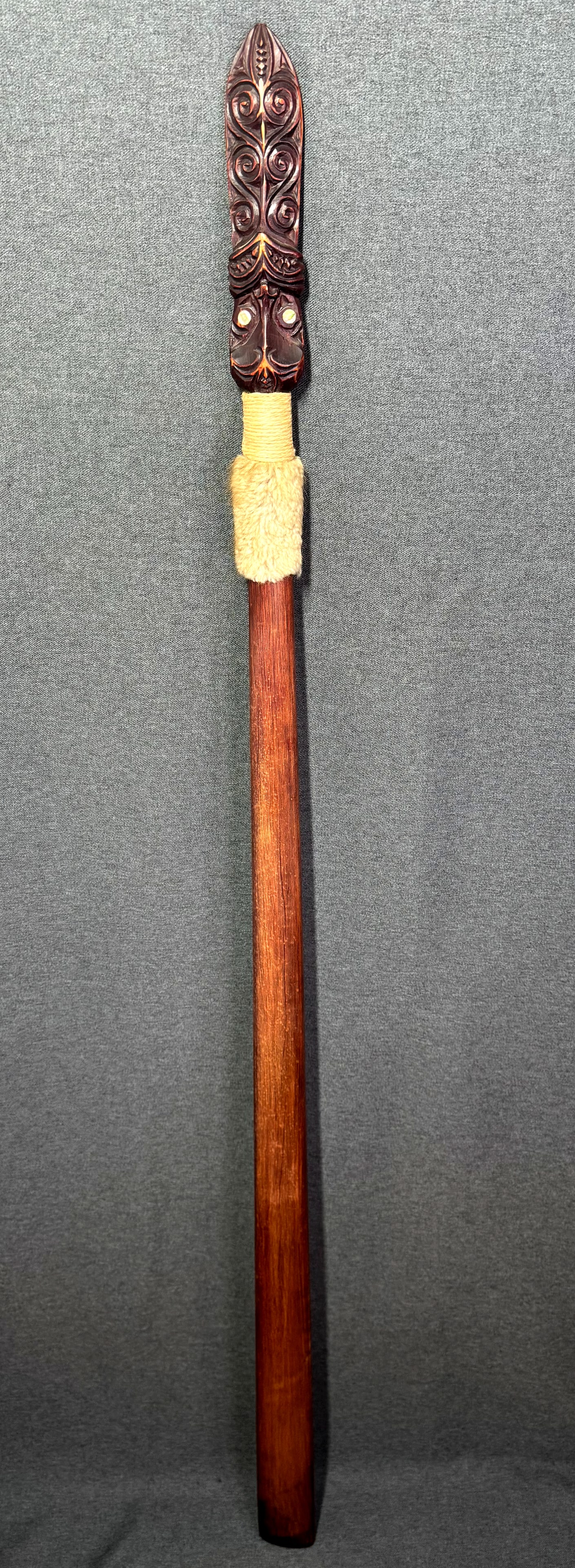 Maori Taiaha Long Fighting Staff a (1 of 7)