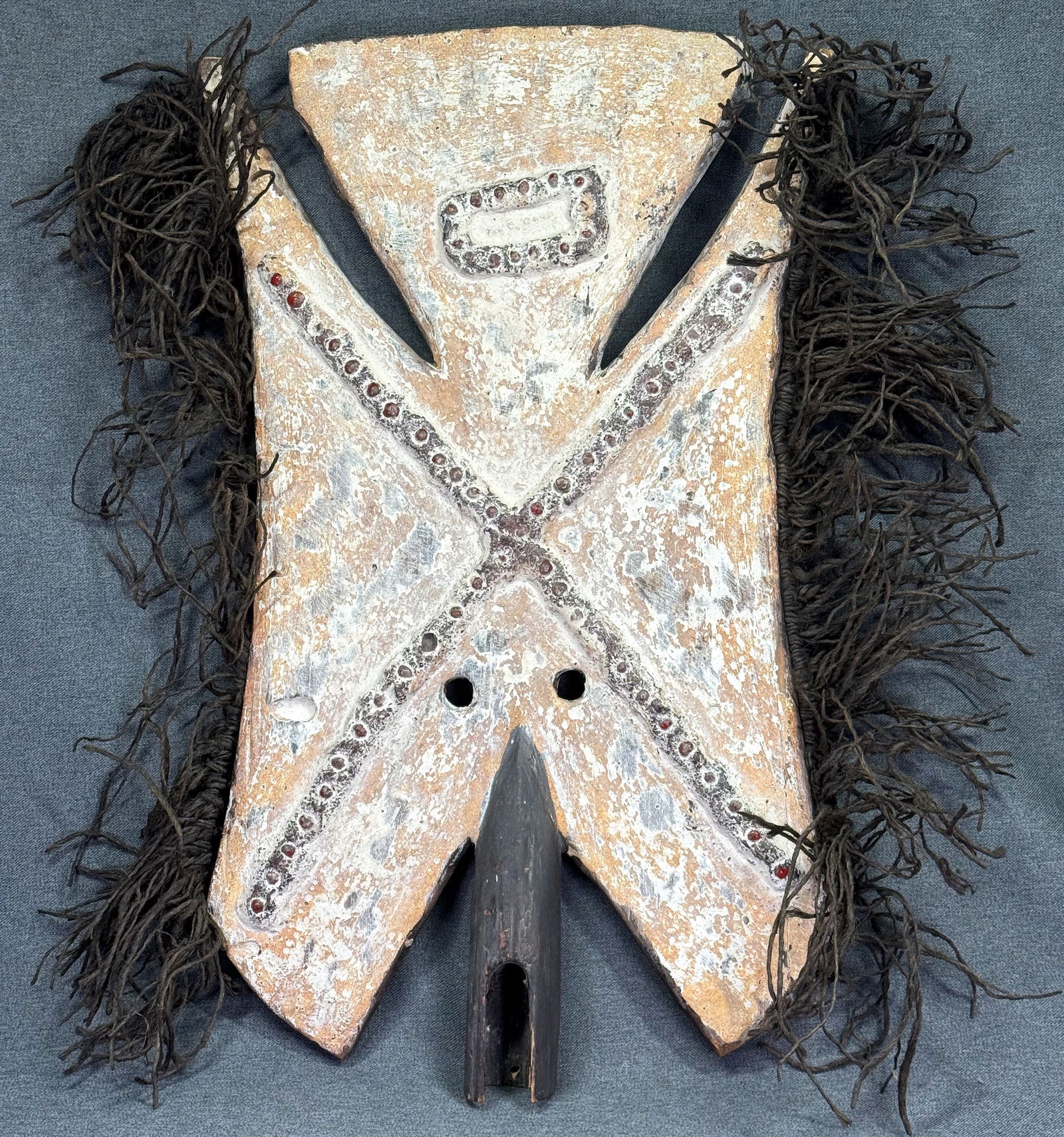 African Toussian Burkina Fasso Plank Mask (1 of 14)