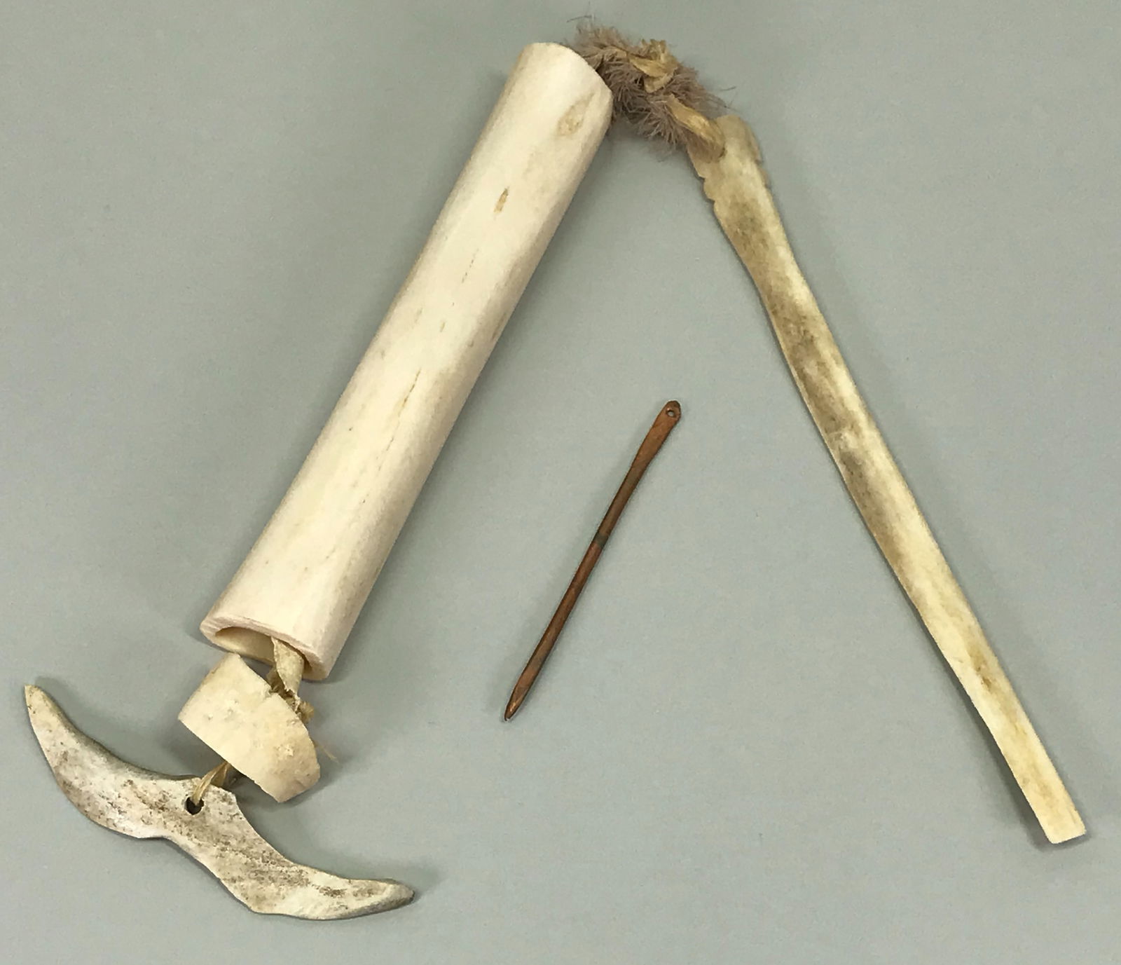 Antique Inuit Needle Case. (1 of 8)