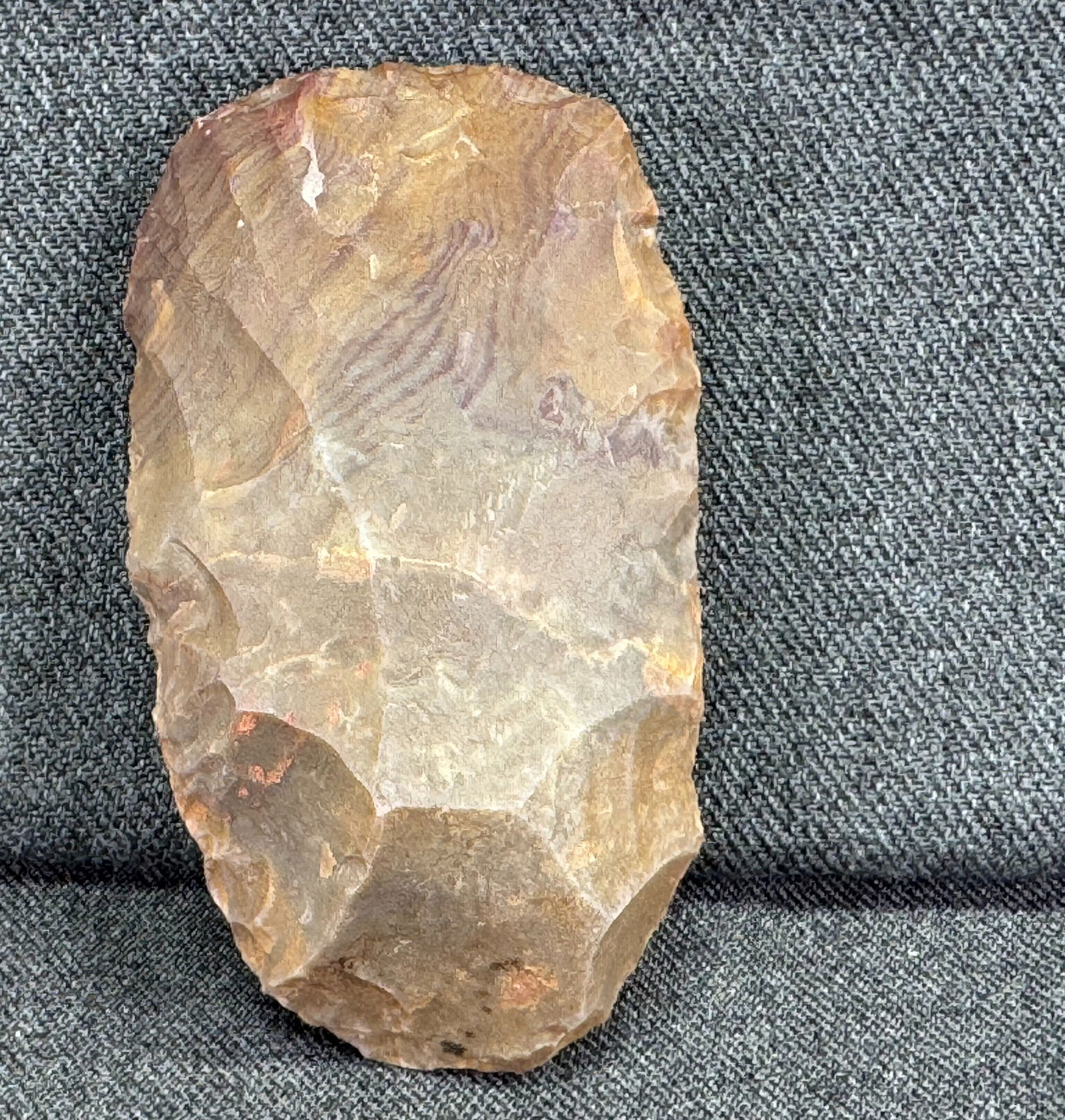 North African Capsian Culture ( 8,000 BC-2,700 Bc) Stone Celt Axe. Flaked stone. (1 of 8)