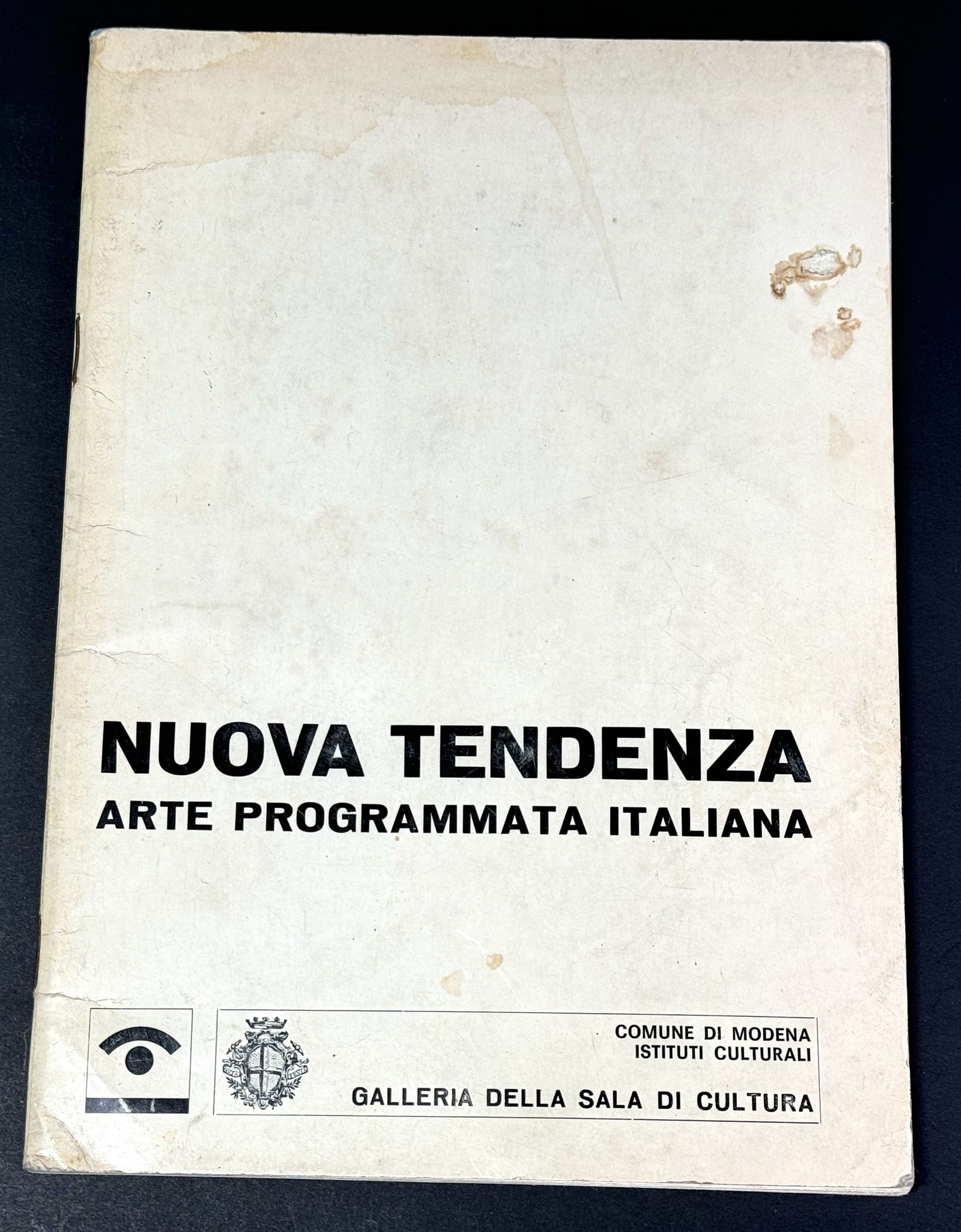 Nuova Tendenza Arte Programmata Italiana Lucio Fontana & others Exhibition Catalog 1967. (1 of 8)