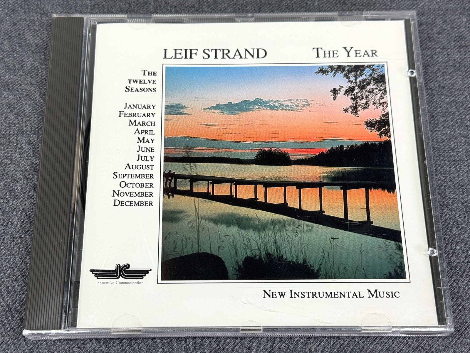 1990 Leif Strand The Year CD: 1990 Leif Strand The Year CD. Made in Western Germany. For measures please refer to the pictures taken with a measuring tape. IN HOUSE FLAT SHIPPING & HANDLING COST WITHIN ALL THE U.S. : $ 7 To bypass