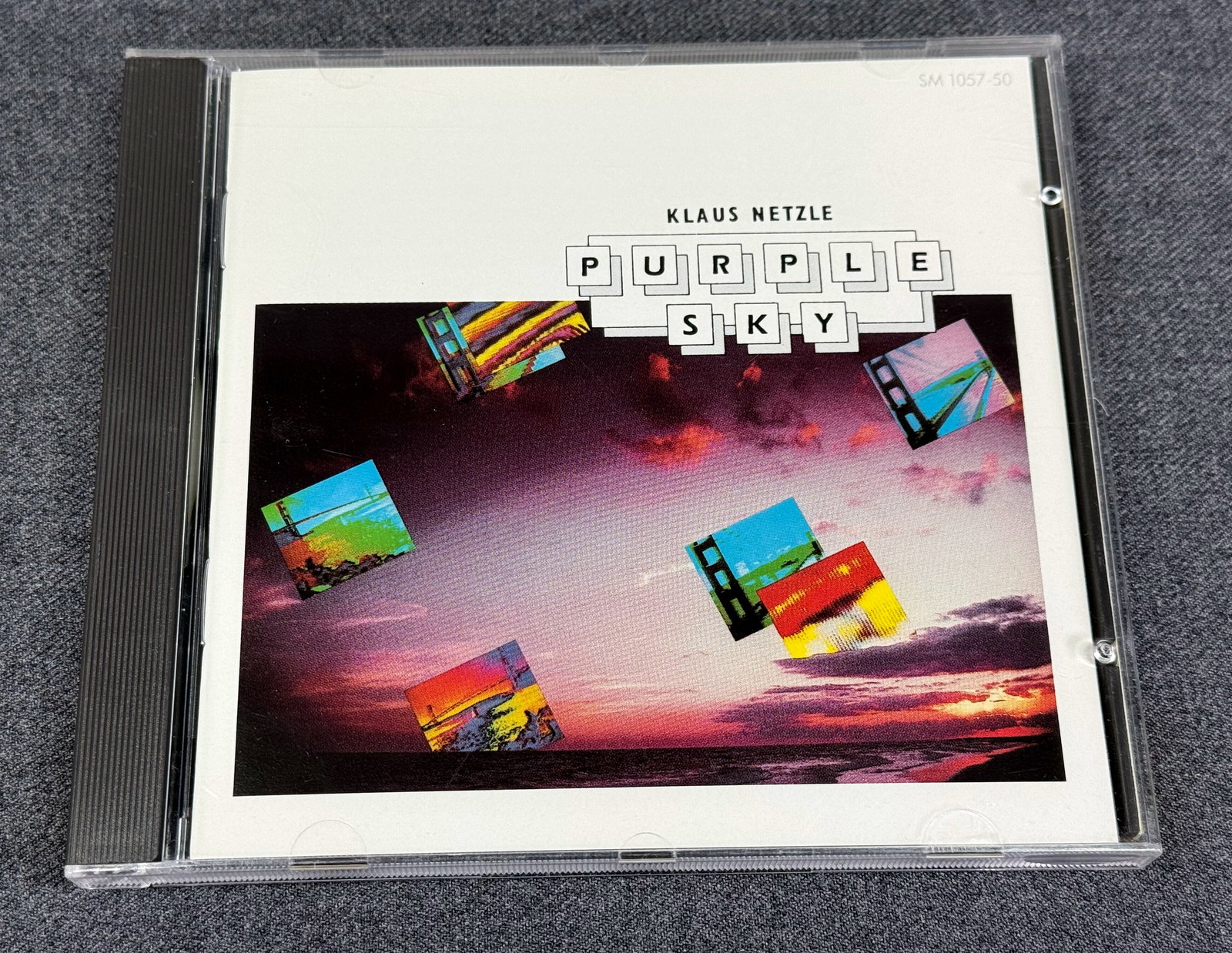 1986 Klaus Netzle – Purple Sky CD: 1986 Klaus Netzle – Purple Sky CD. Made in Western Germany. For measures please refer to the pictures taken with a measuring tape. IN HOUSE FLAT SHIPPING & HANDLING COST WITHIN ALL THE U.S. : $ 7 To