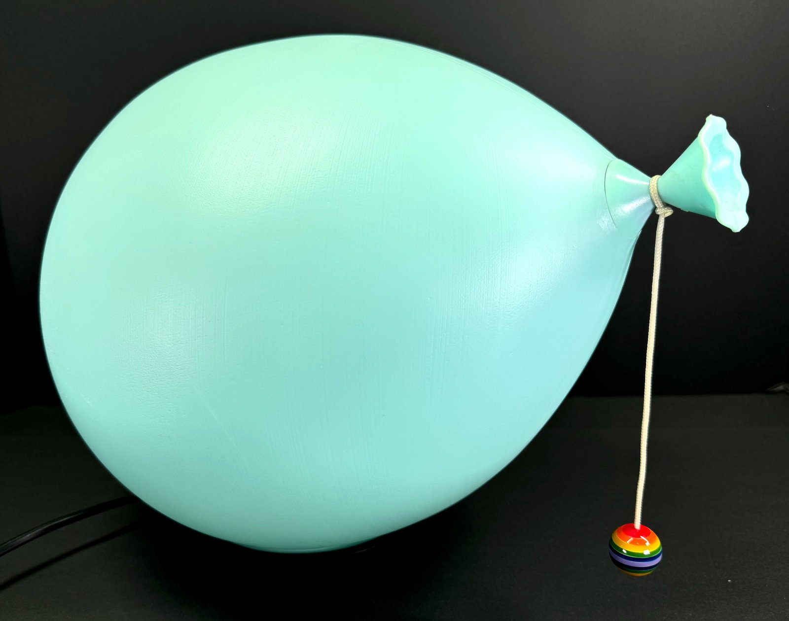 Yves Christian for Bilumen Italy Palloncino (Balloon) Lamp.: IN HOUSE FLAT SHIPPING & HANDLING COST WITHIN ALL THE U.S. : $24 To bypass LiveShipping, and use our In-House shipping service for $24 or shipping combined for multiple lots, please select “Arrange 