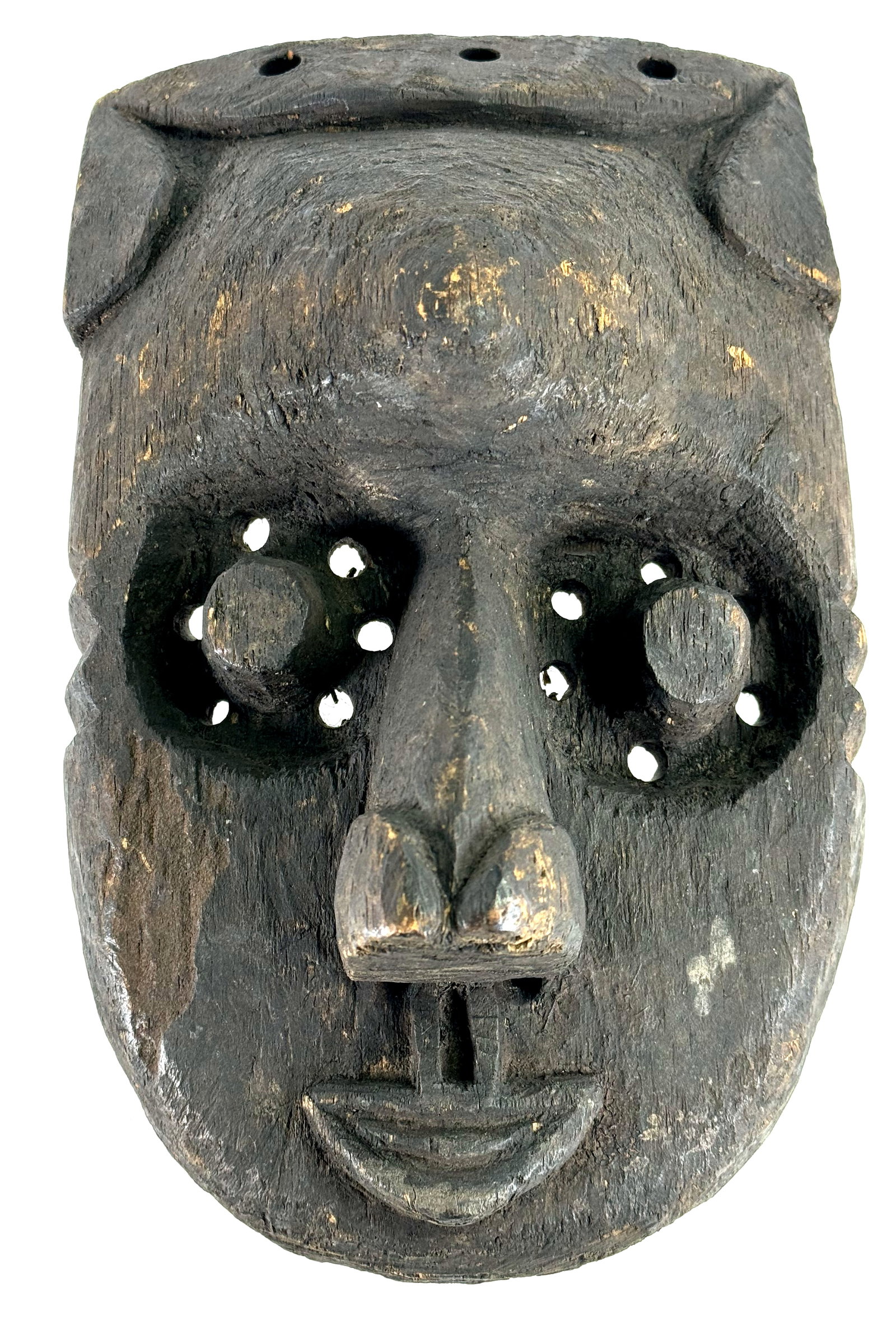 African Kuba Pwoom Itok Mask.: IN HOUSE FLAT SHIPPING & HANDLING COST WITHIN ALL THE U.S. : 18 To bypass LiveShipping, and use our In-House shipping service for 18 or shipping combined for multiple lots, please select “Arrange Yo