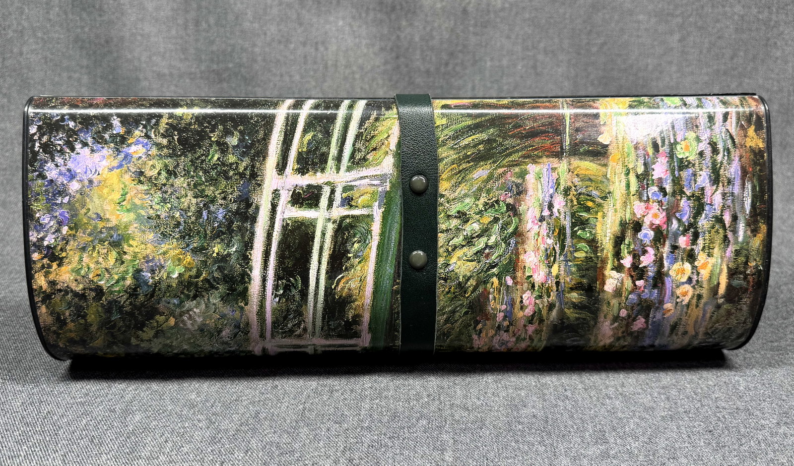 Breeke Hard-Shell Art Magazine Clutch Purse. Claude Monet "The Water Lily Pond". *i (1 of 10)