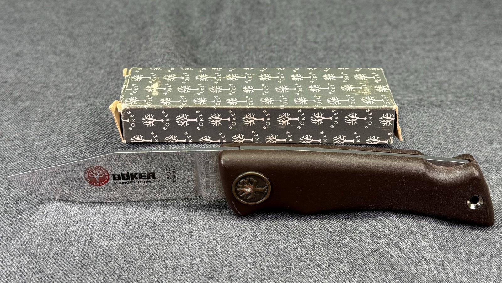 Vintage Boker Solingen Germany Folding Pocket Knife. *i (1 of 11)