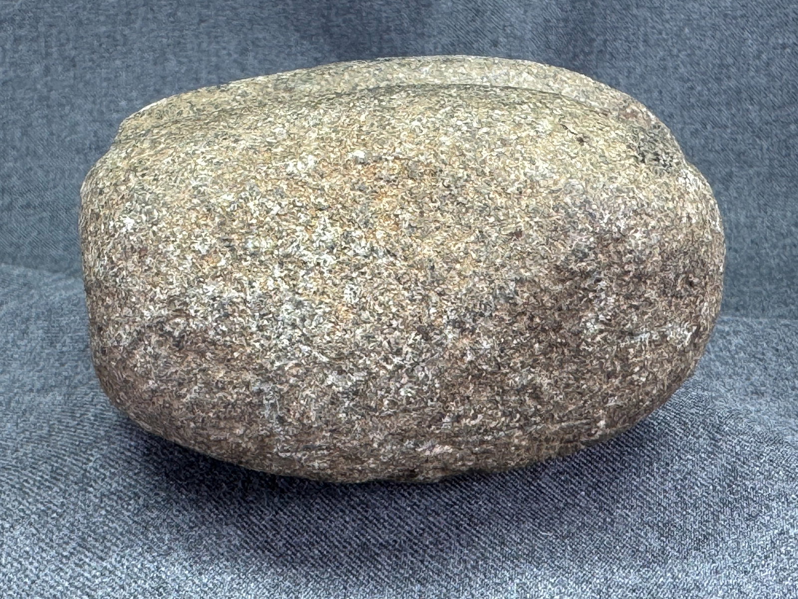 Native American Stone Grooved Axe. - 5