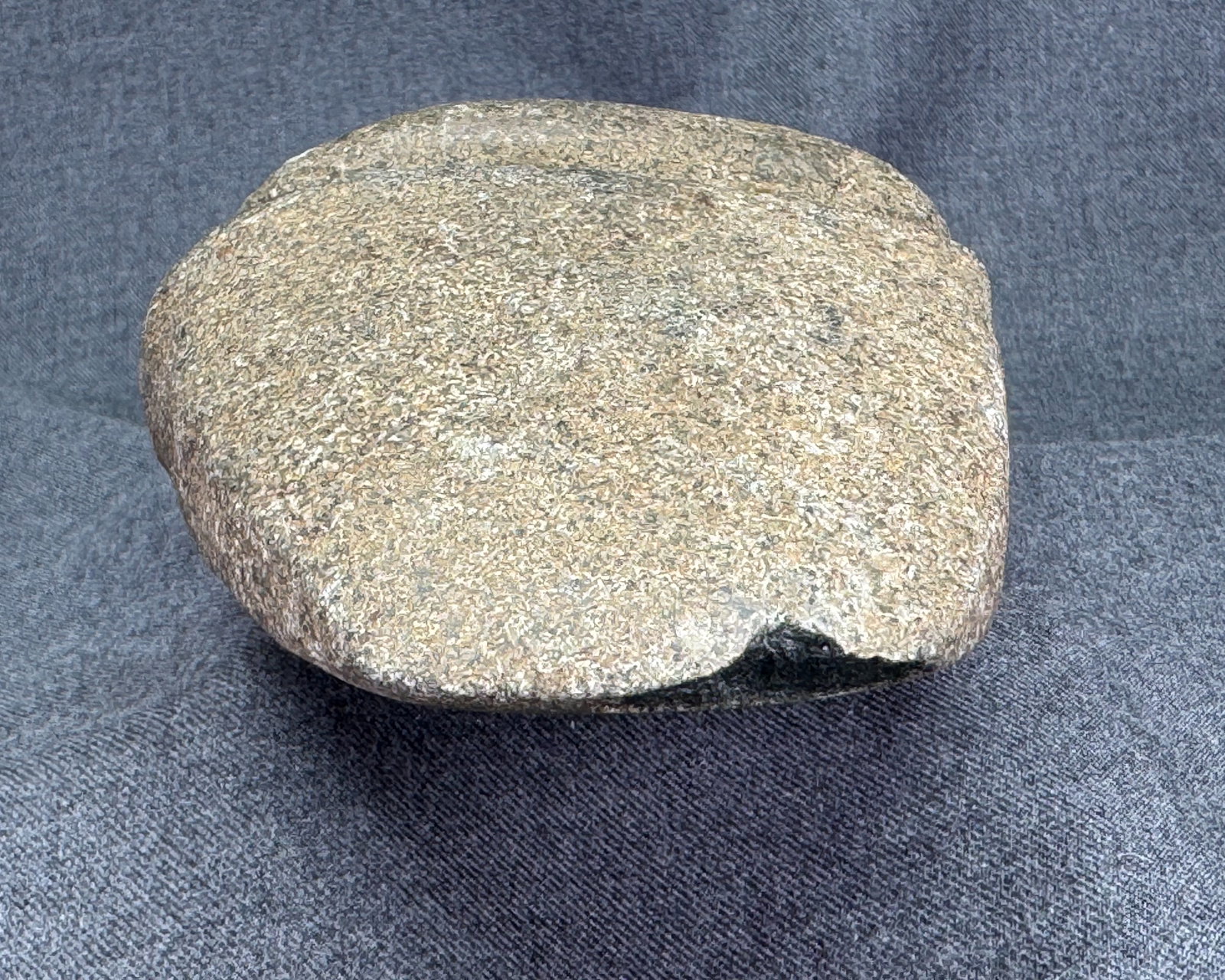 Native American Stone Grooved Axe. - 6