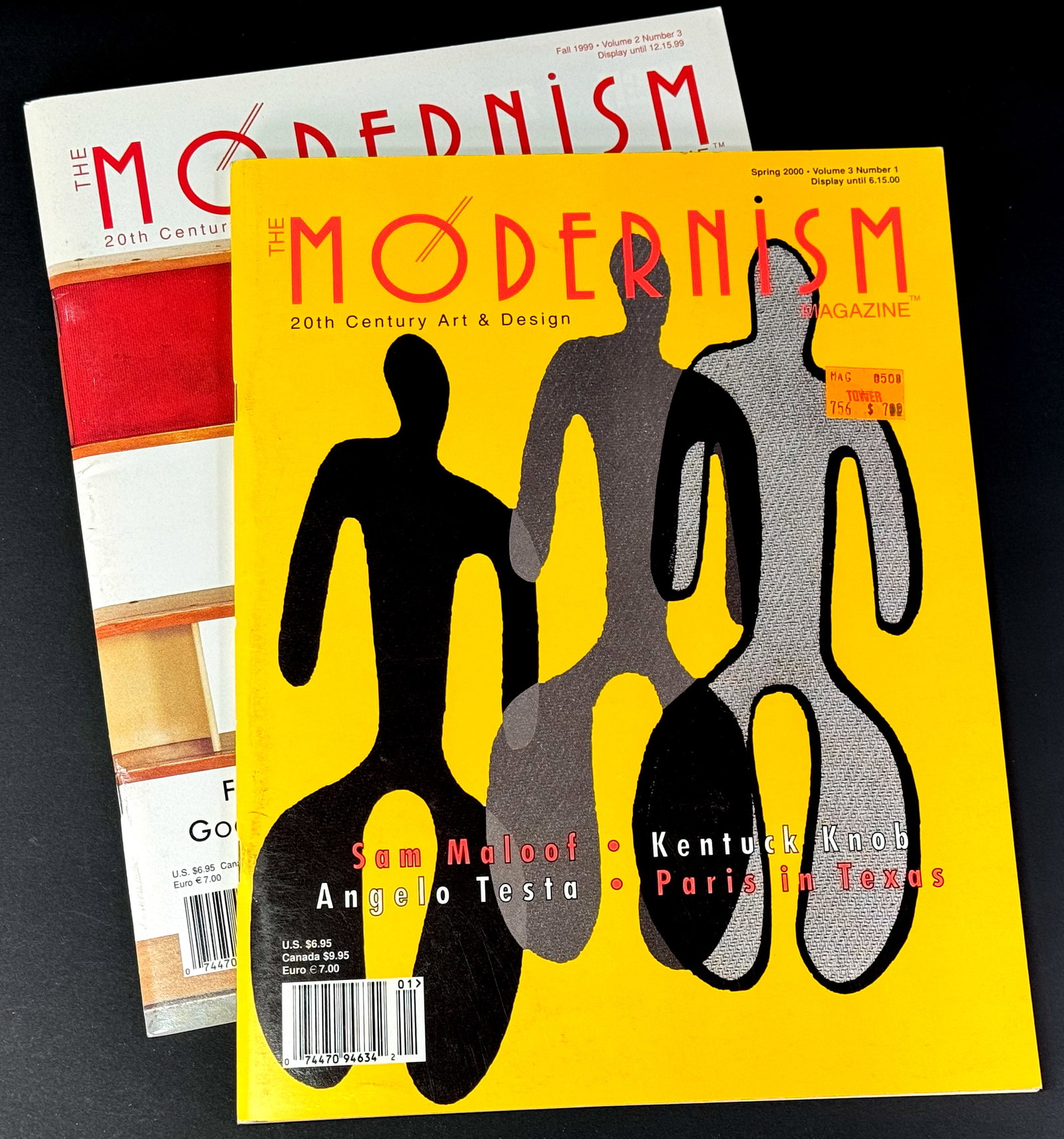 The Modernism Magazine 20th Century Art & Design Fall 1999 & Spring 2000 Volumes (1 of 9)