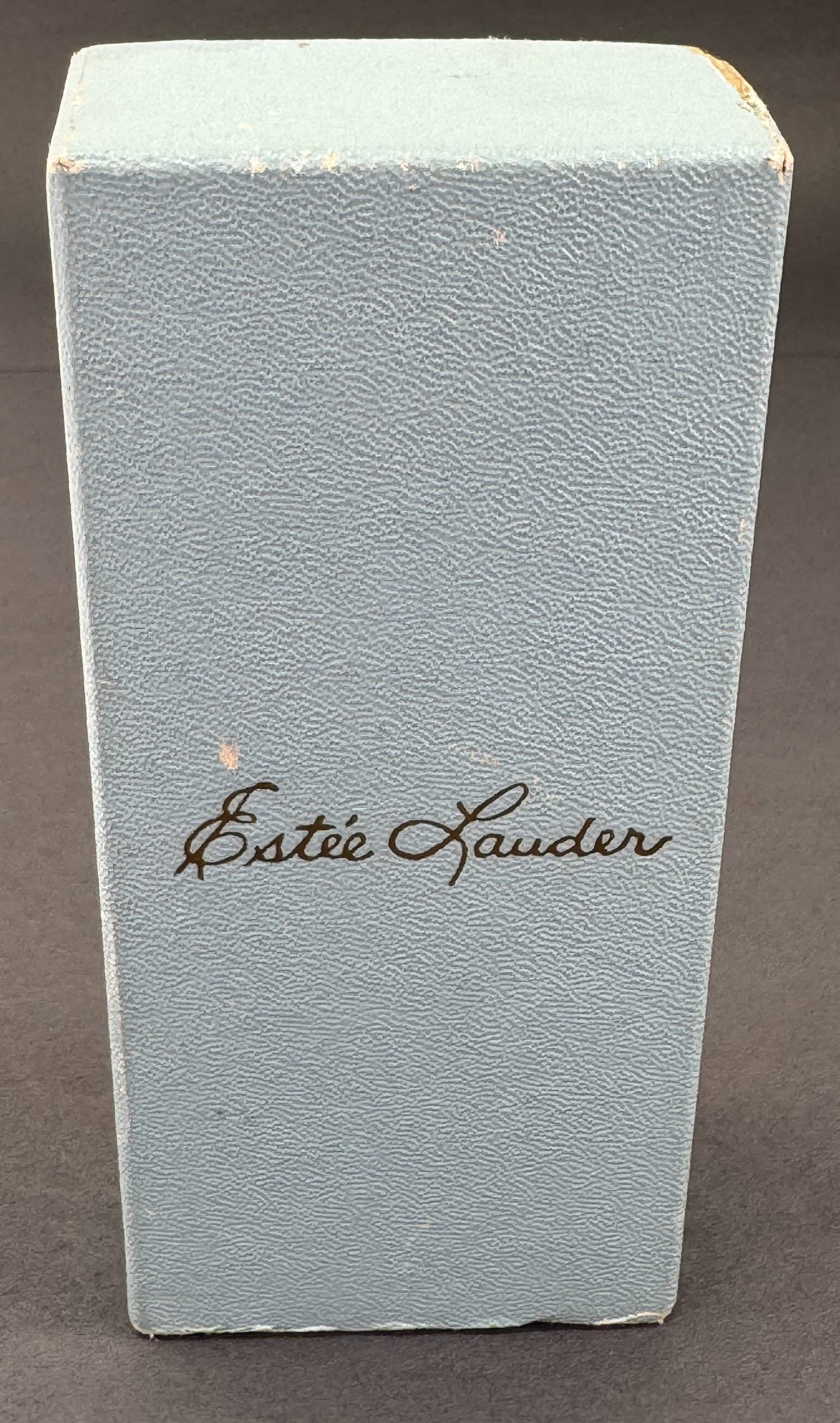 Vintage Estee Lauder lined paper cardboard box: IN HOUSE FLAT SHIPPING & HANDLING COST WITHIN ALL THE U.S. : 7 To bypass LiveShipping, and use our In-House shipping service for 7 or shipping combined for multiple lots, please select “Arrange 