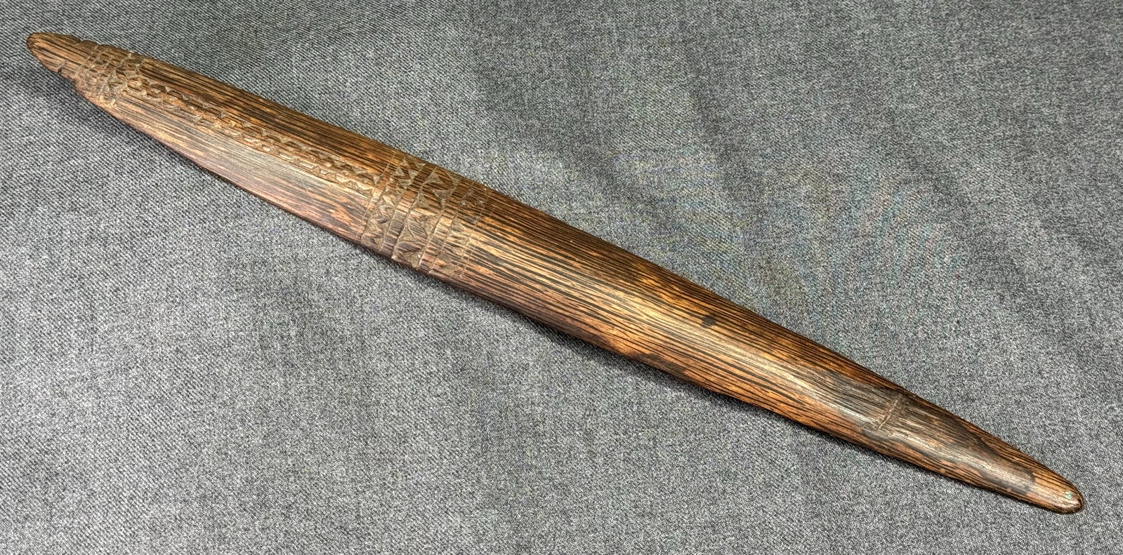 Antique Trobriand Islands Massim Hairpin, pre 1915. *c (1 of 6)