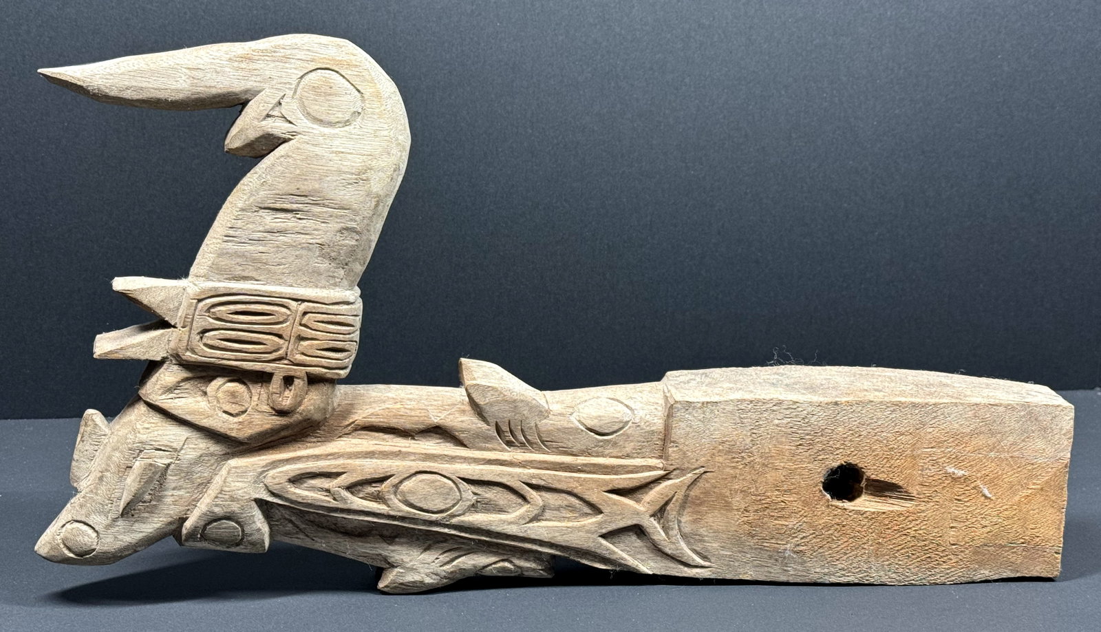 Papua New Guinea Humboldt Bay Canoe Prow Ornament ( Mani). (1 of 7)