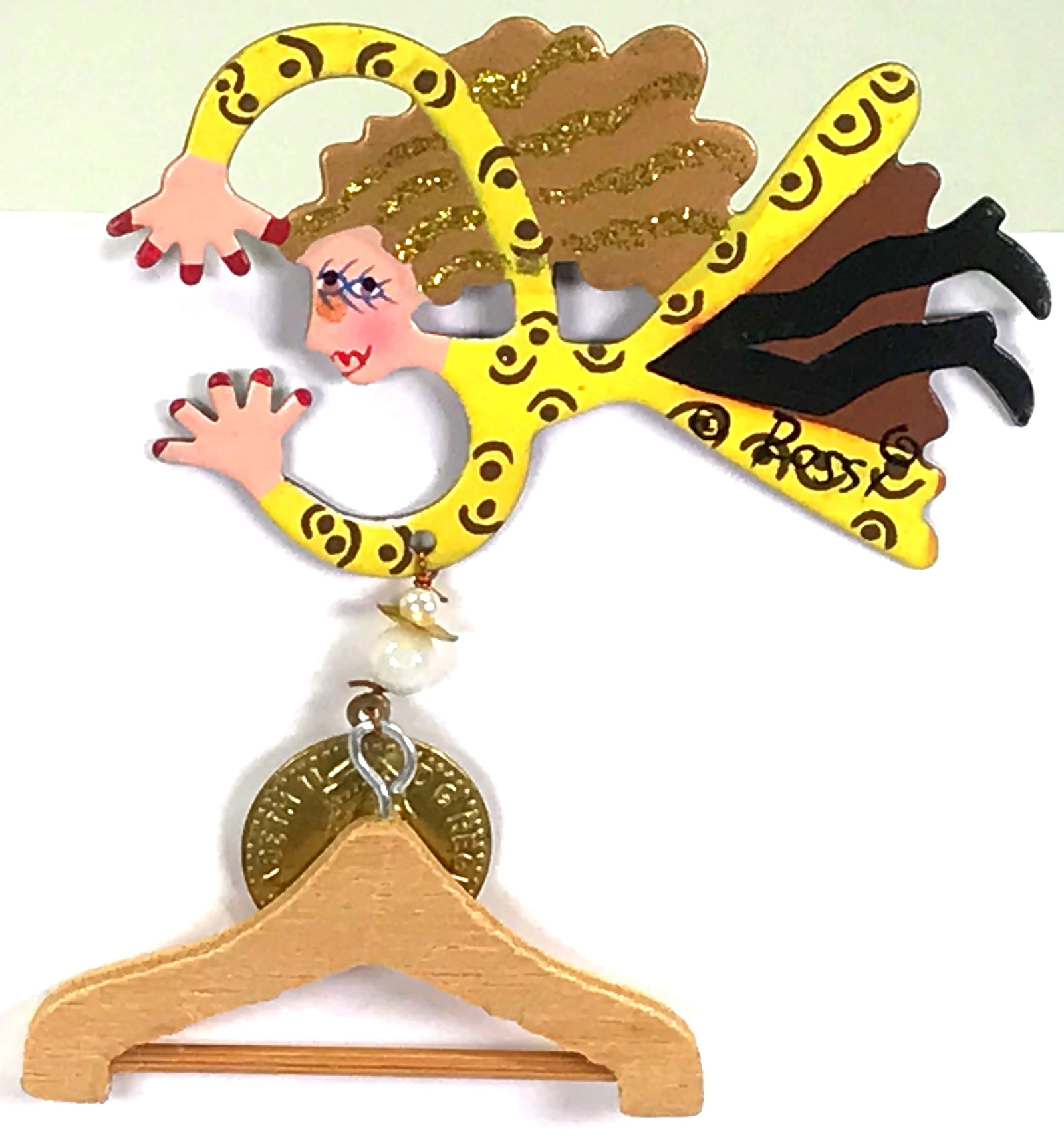 Karen Rossi Fanciful flights for Silvestri woman & dangles stick pin: IN HOUSE FLAT SHIPPING & HANDLING COST WITHIN ALL THE U.S. : 7 To bypass LiveShipping, and use our In-House shipping service for 7 or shipping combined for multiple lots, please select “Arrange 