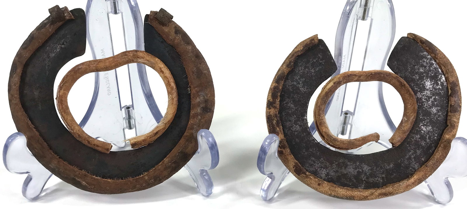 2 African Turkana Kenya Wrist Knives Ararait: IN HOUSE FLAT SHIPPING & HANDLING COST WITHIN ALL THE U.S. : 10 To bypass LiveShipping, and use our In-House shipping service for 10 or shipping combined for multiple lots, please select “Arrang