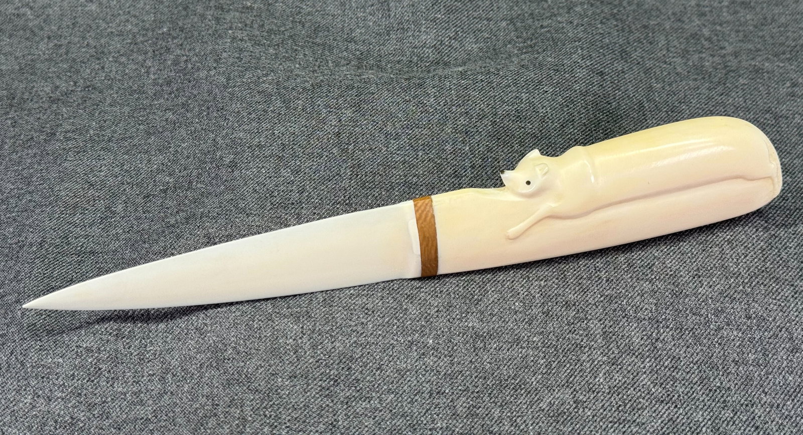 Inuit Eskimo Letter Opener.: IN HOUSE FLAT SHIPPING & HANDLING COST WITHIN ALL THE U.S. : 12. To bypass LiveShipping, and use our In-House shipping service for 12 or shipping combined for multiple lots, please select “Arran