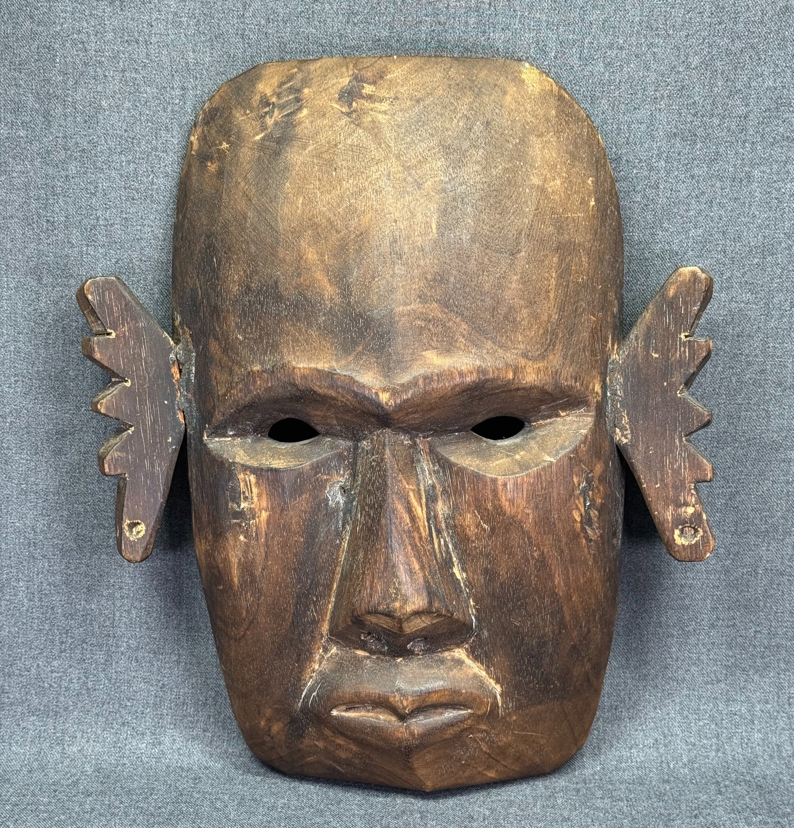 Eastern Himalayas Mask. Carved wood. *i (1 of 7)