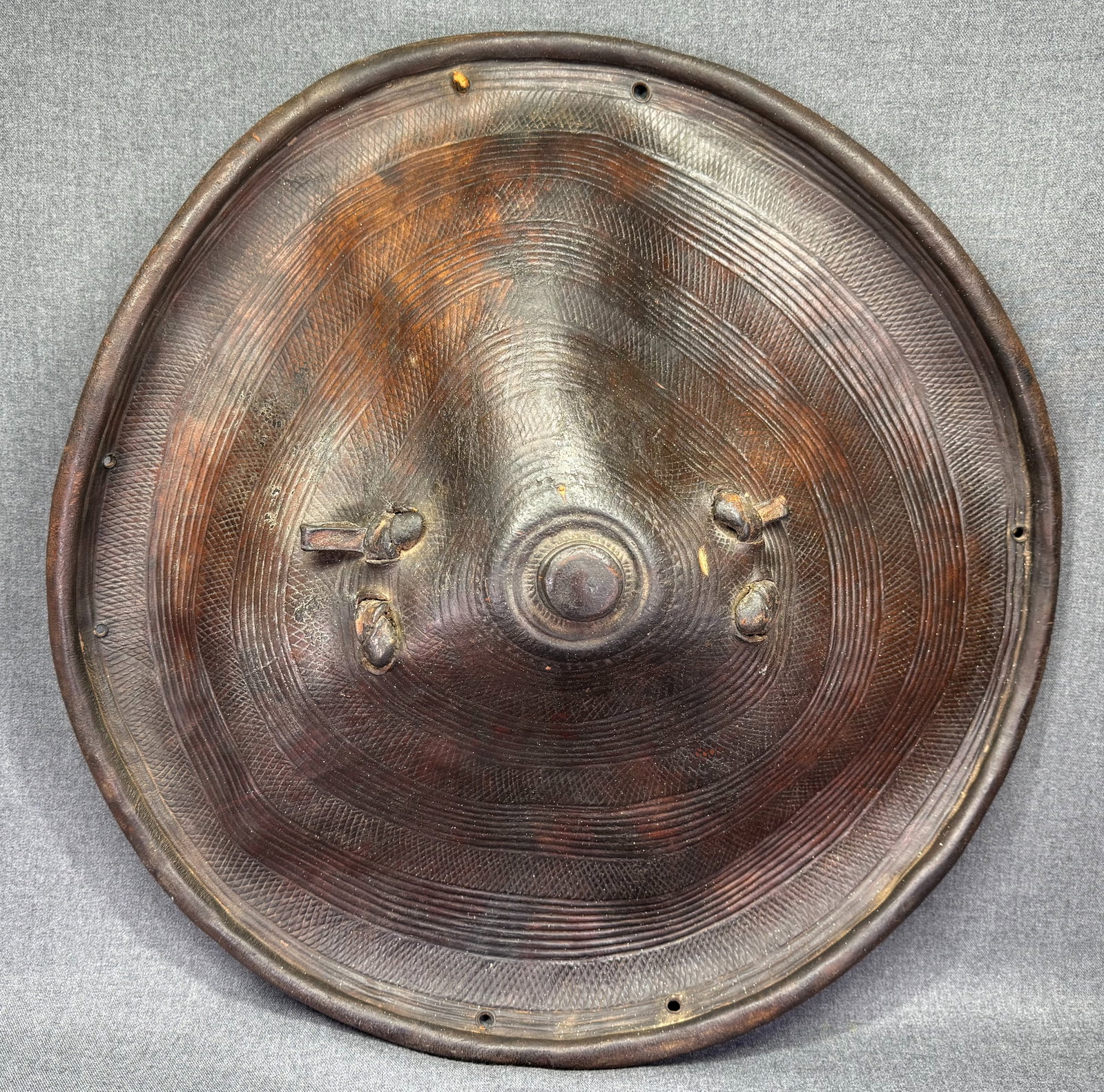 African African Oromo Ethiopia Shield. Decorated leather. *e (1 of 10)
