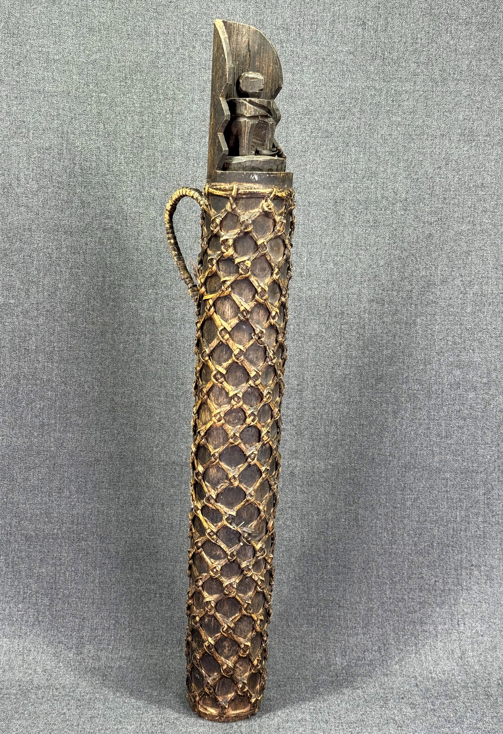 Ifugao Philippines Lidded Container.