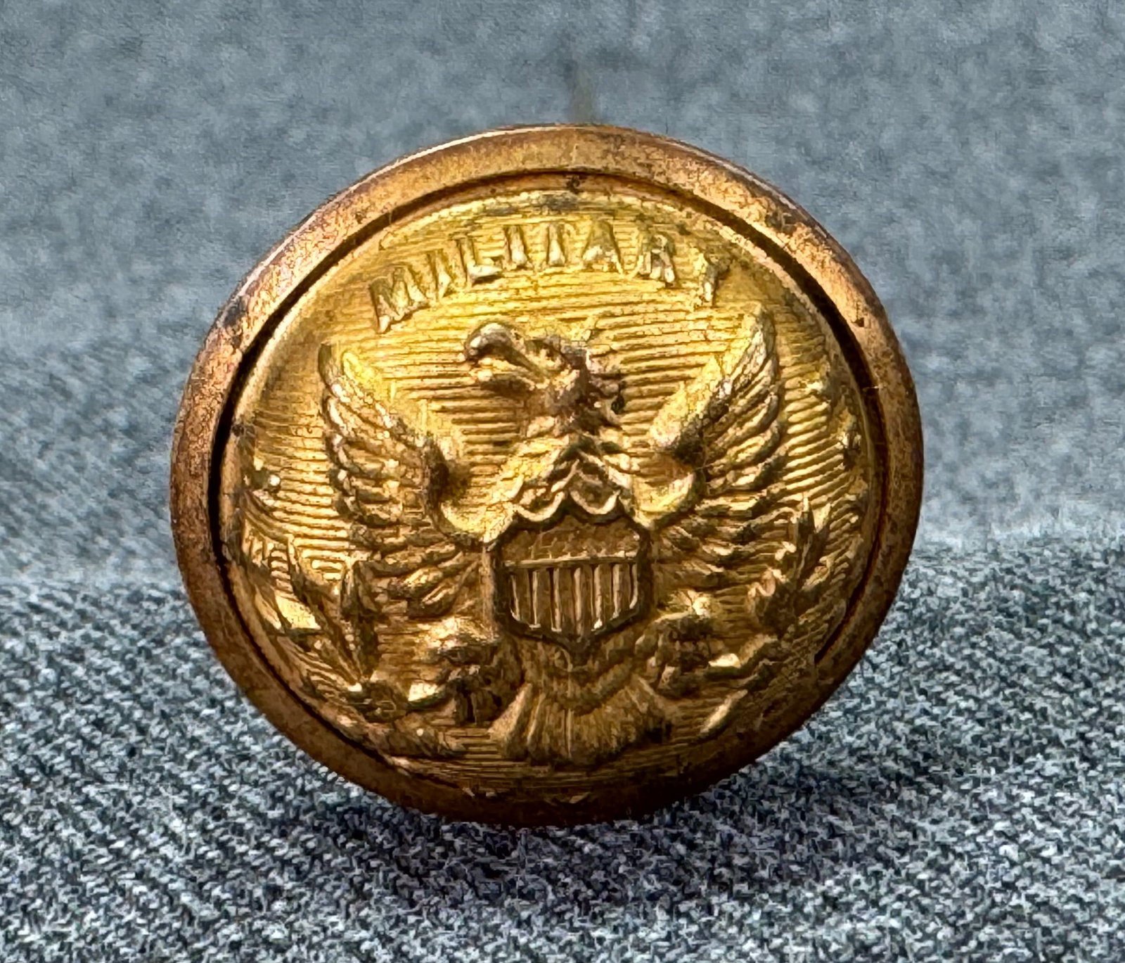 Antique Jacob Reeds Sons Culver Military Academy button hat pin (1 of 8)